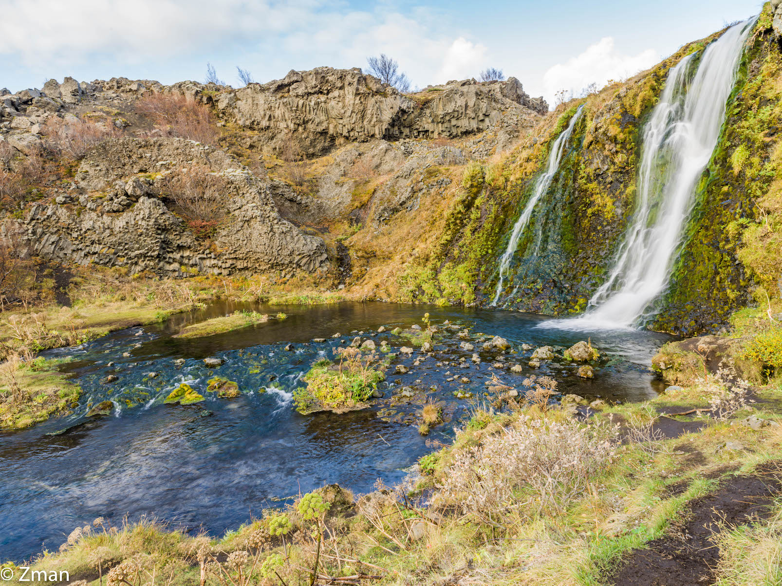 Gjain Gorge cascata