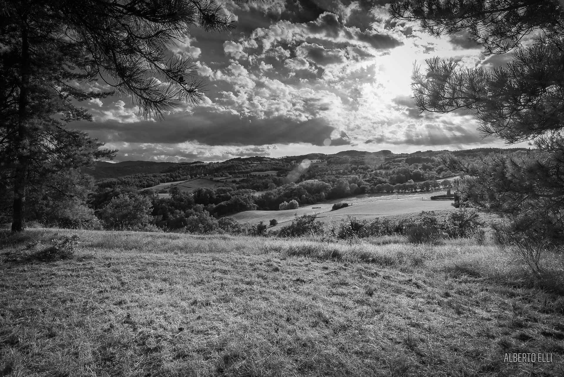 From the castle of Romena