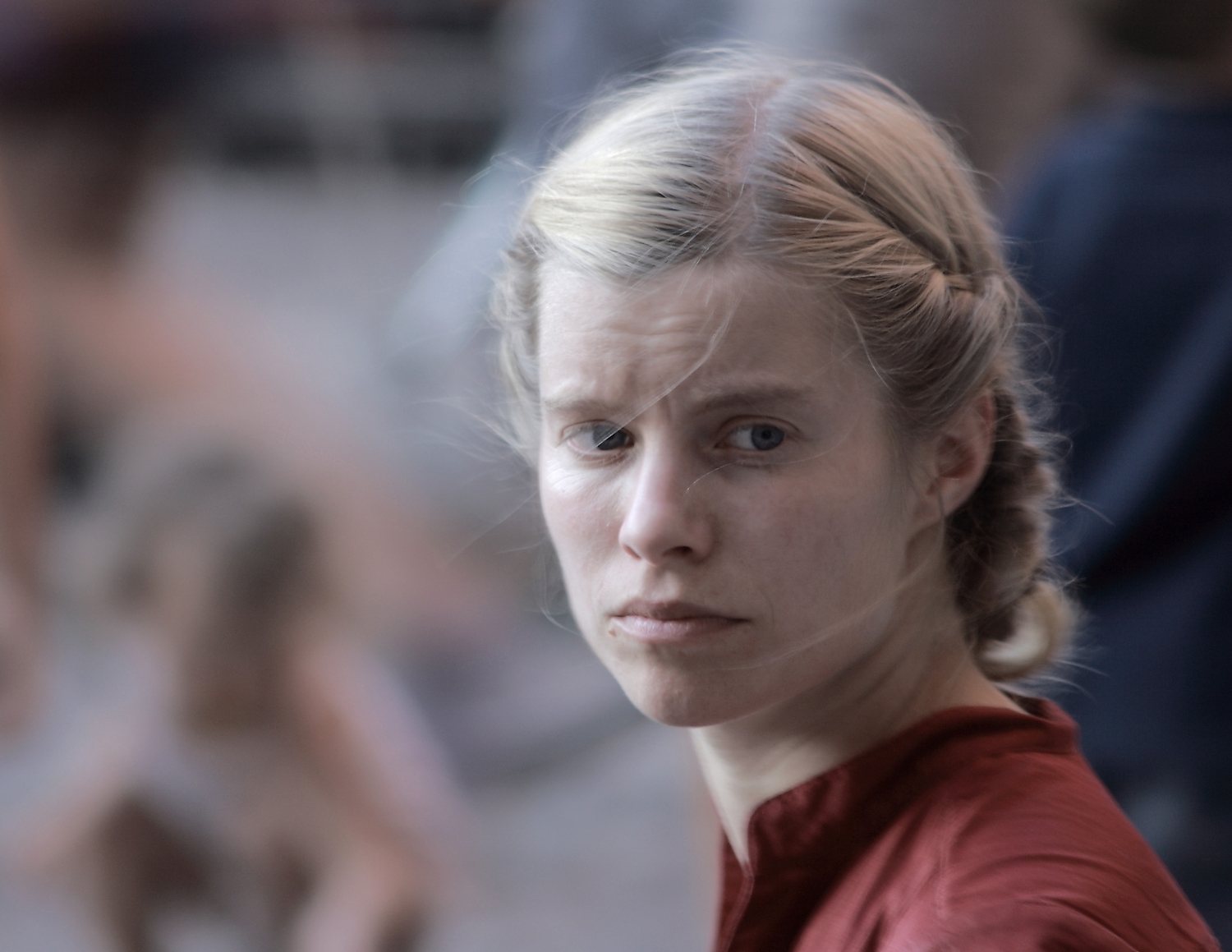 With thoughts elsewhere