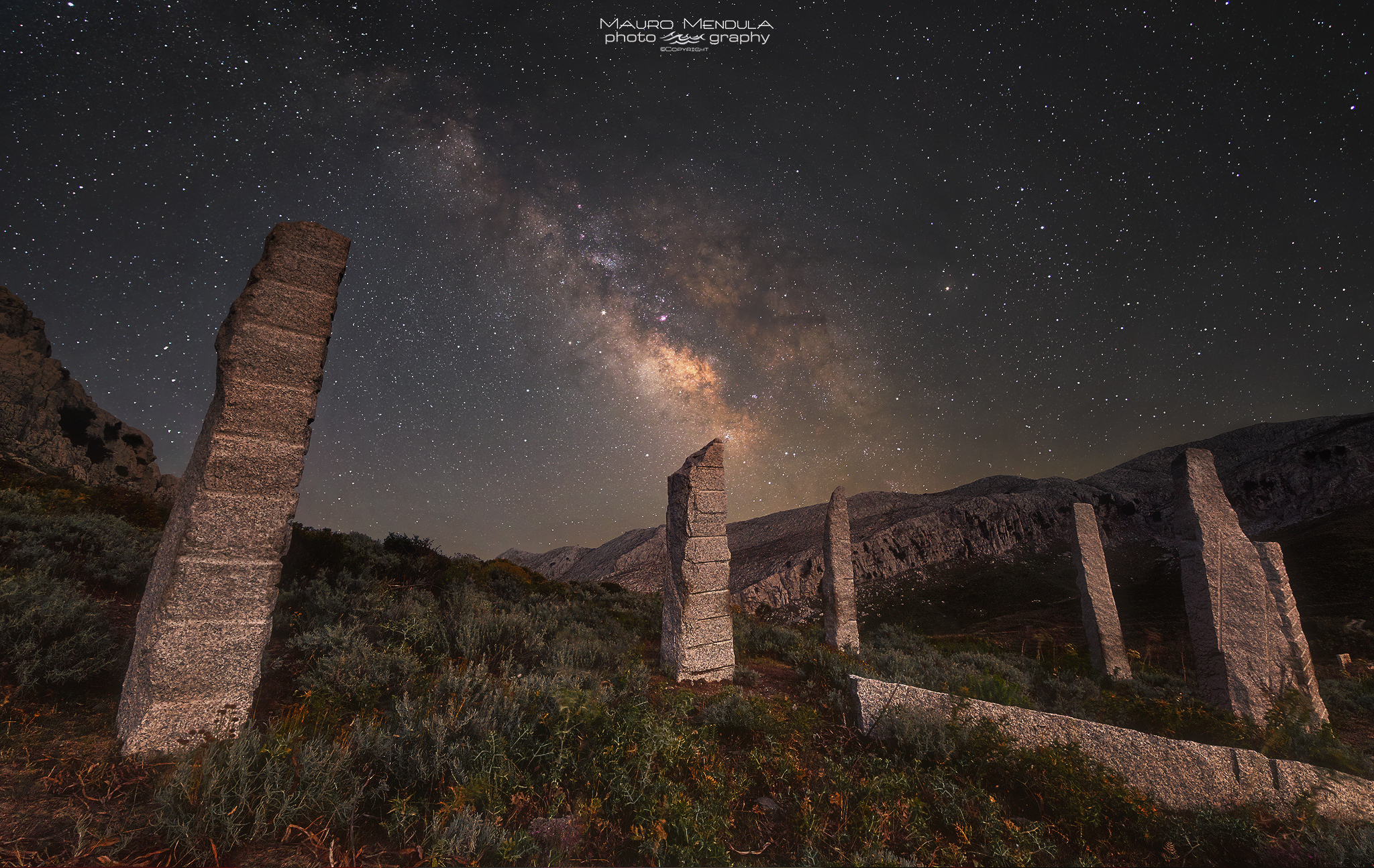 Monoliths under the sky