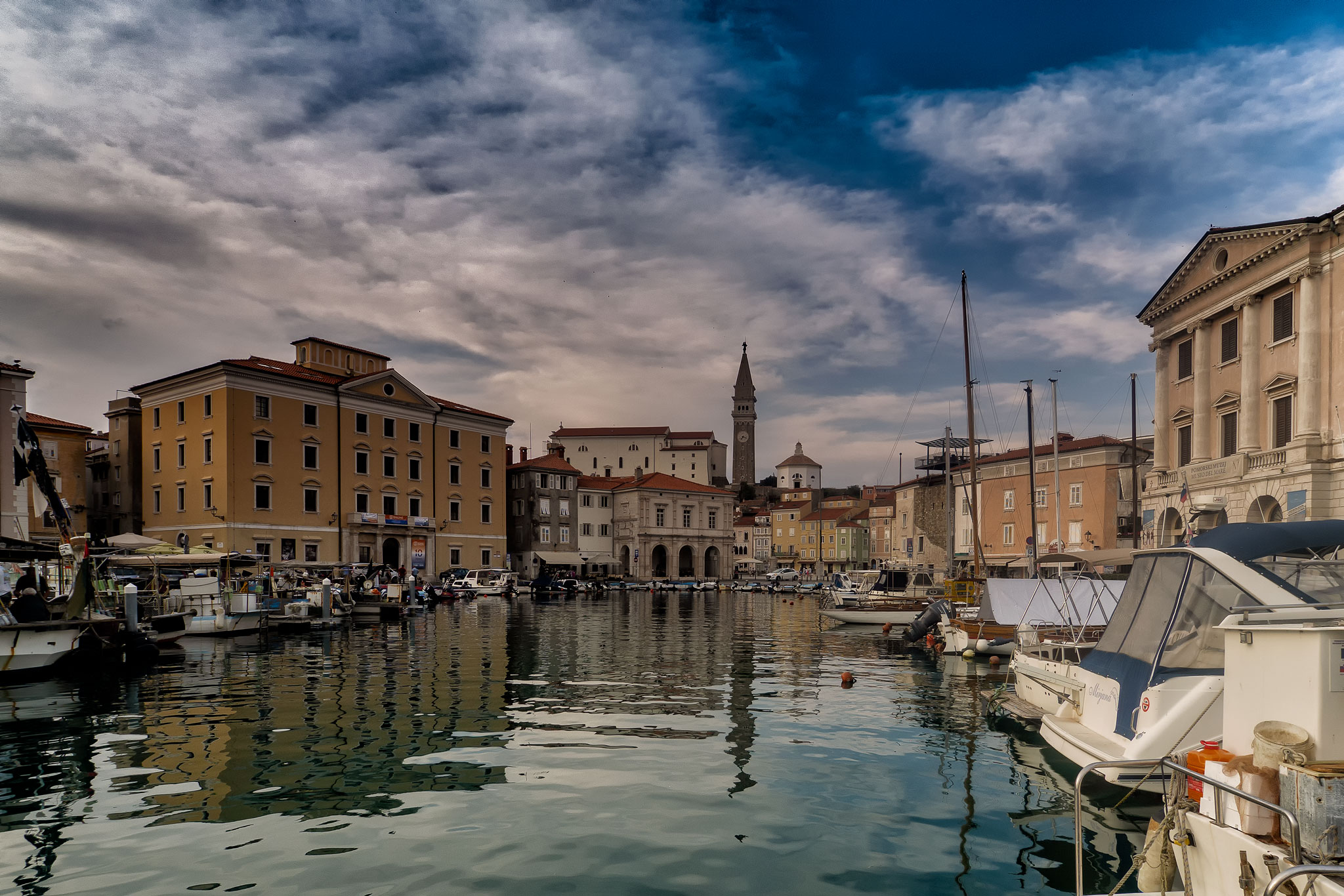 di mattina presto a Pirano