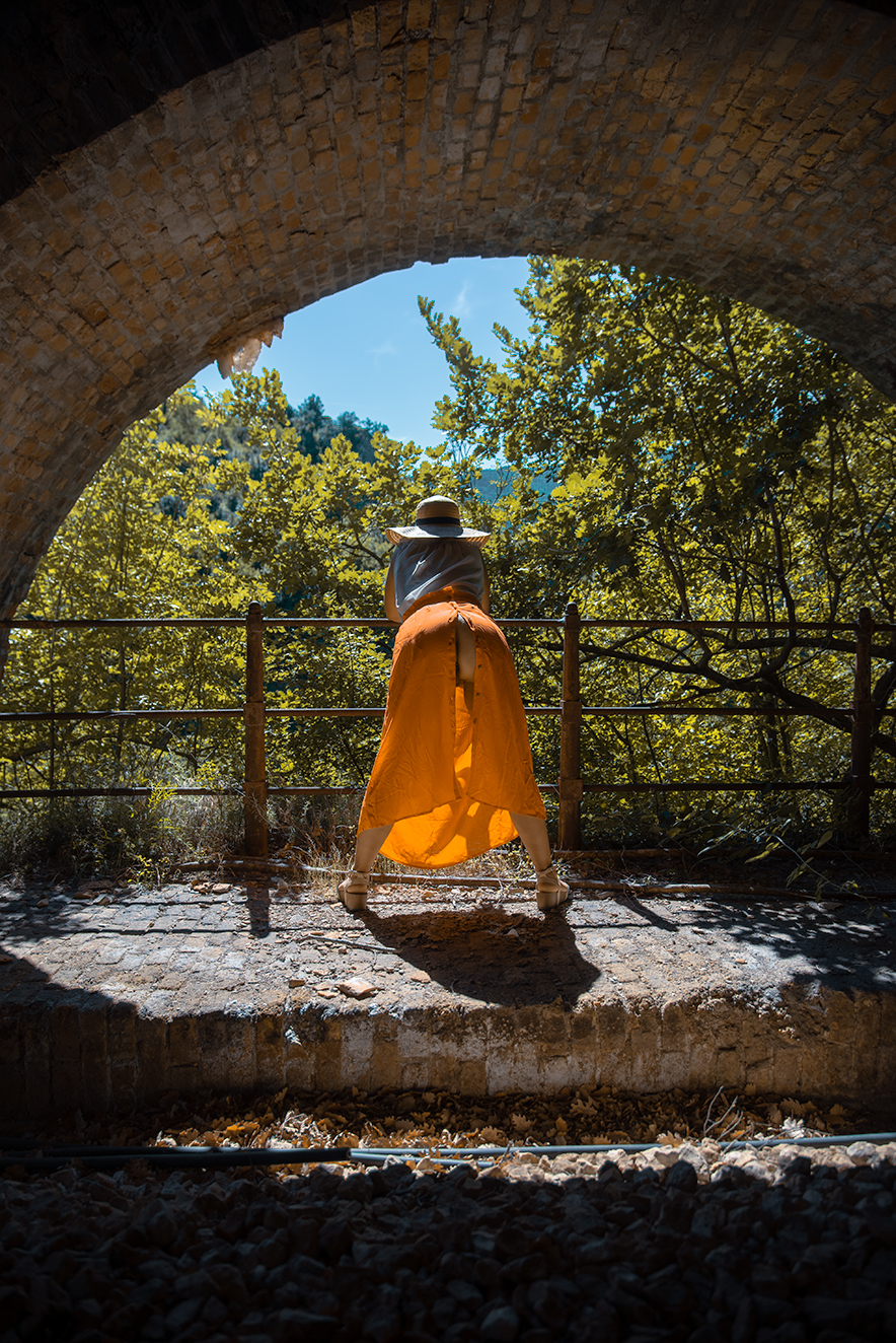 The tunnel on the Valley (3) Autumn Toning