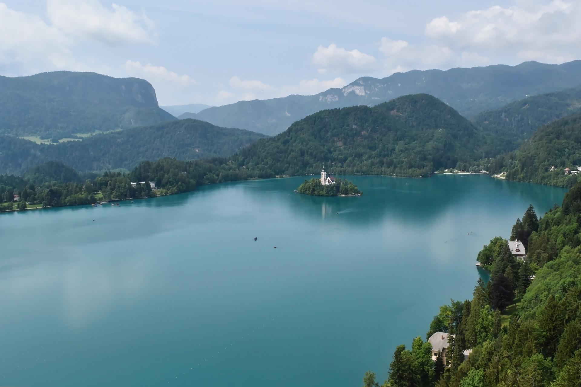 Lake Bled in Slovenia