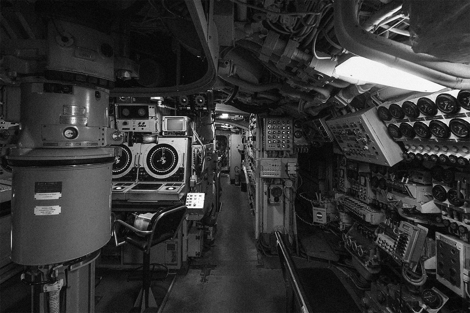 Nazario Sauro submarine Interior