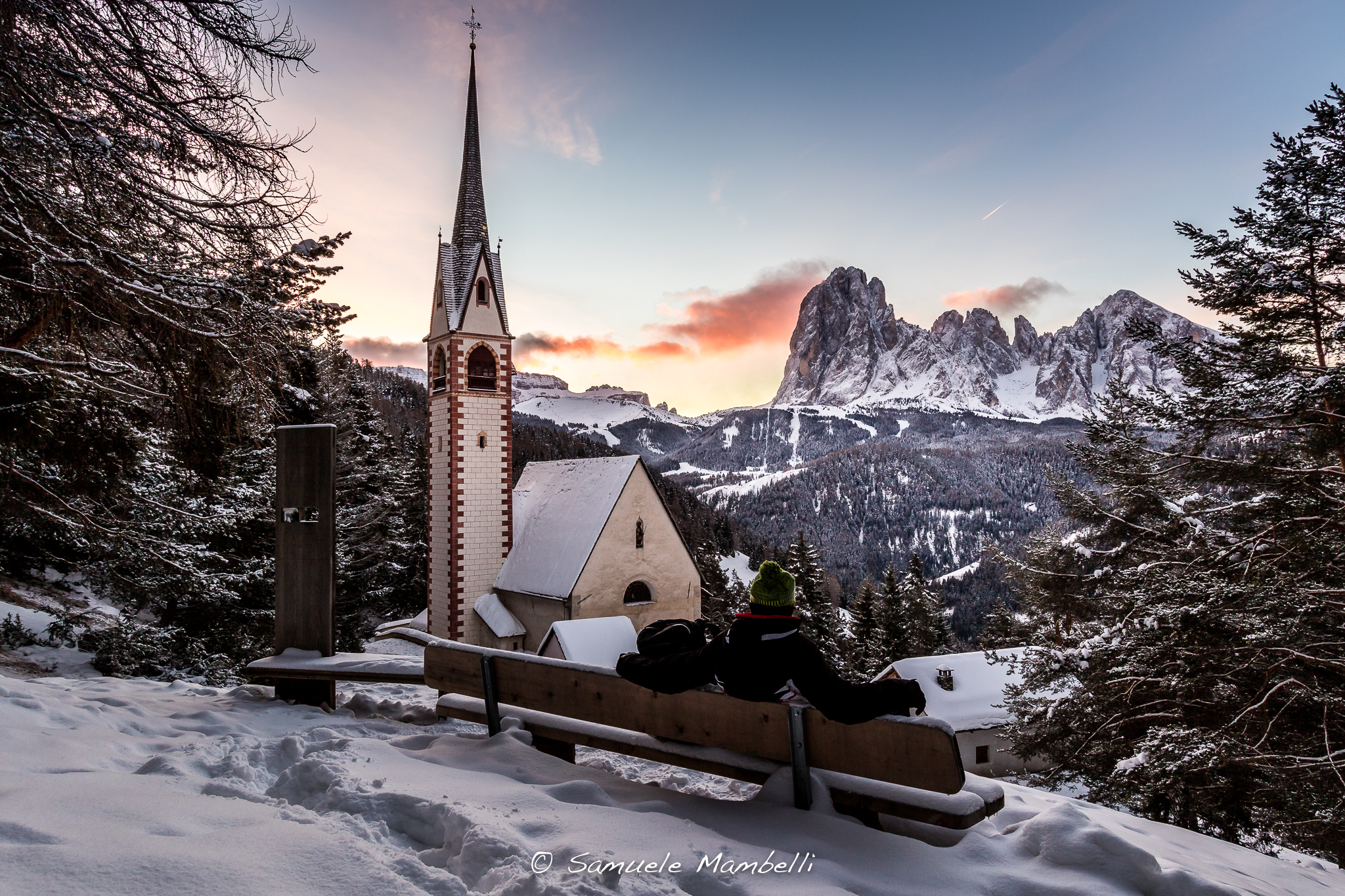 Church of San Giacomo in Winter
