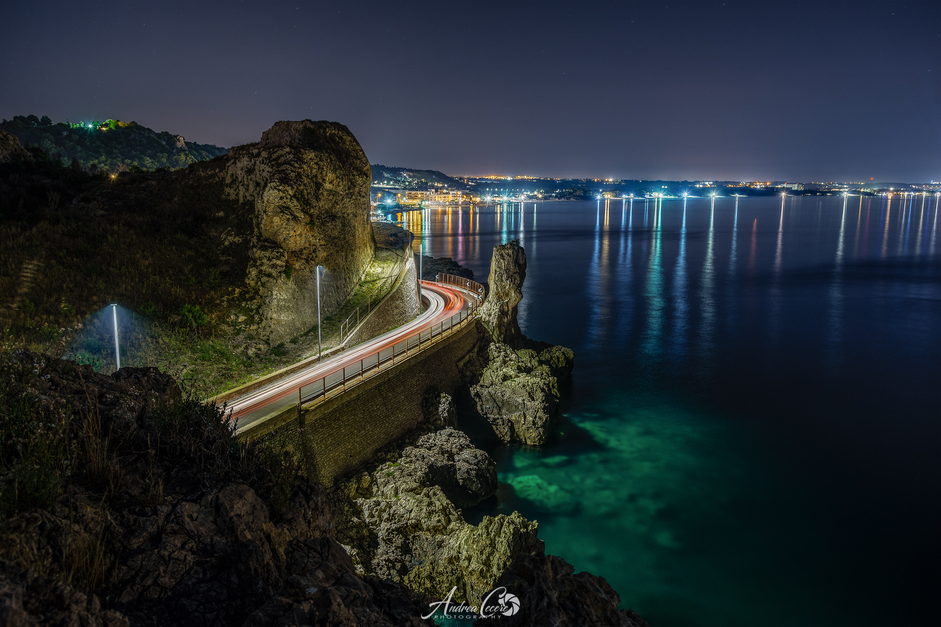 Night Split Mountain