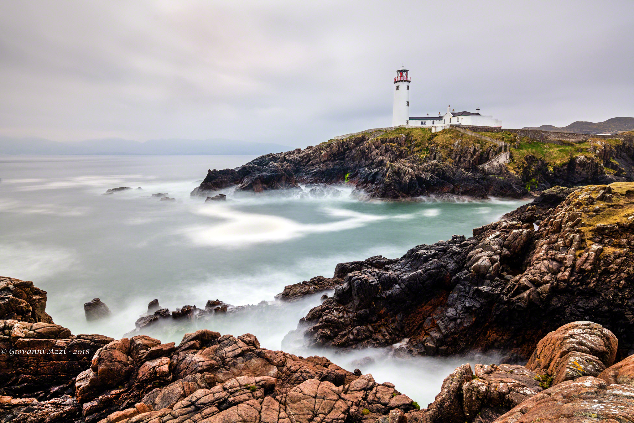 Overcast morning at Fanad Head