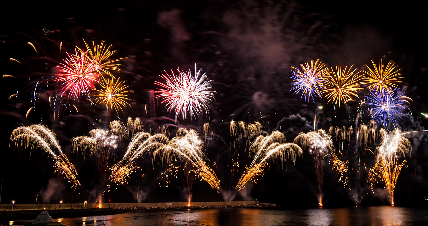 Fireworks in Chiavari