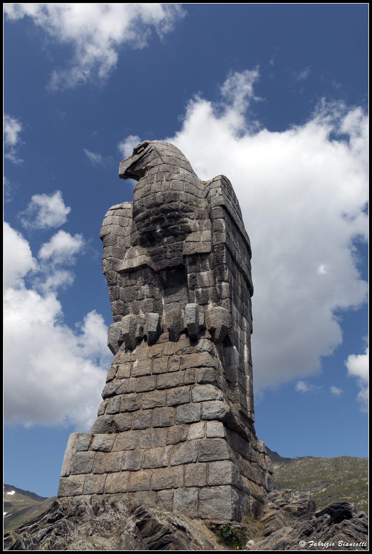 Eagle at the Simplon Pass
