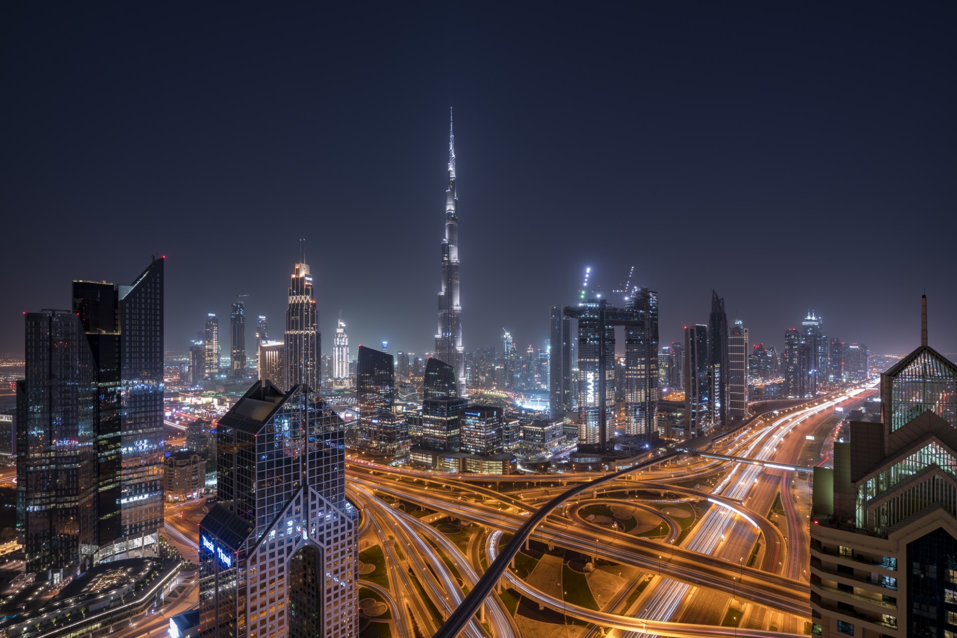 Dubai from the Shangri LA Hotel