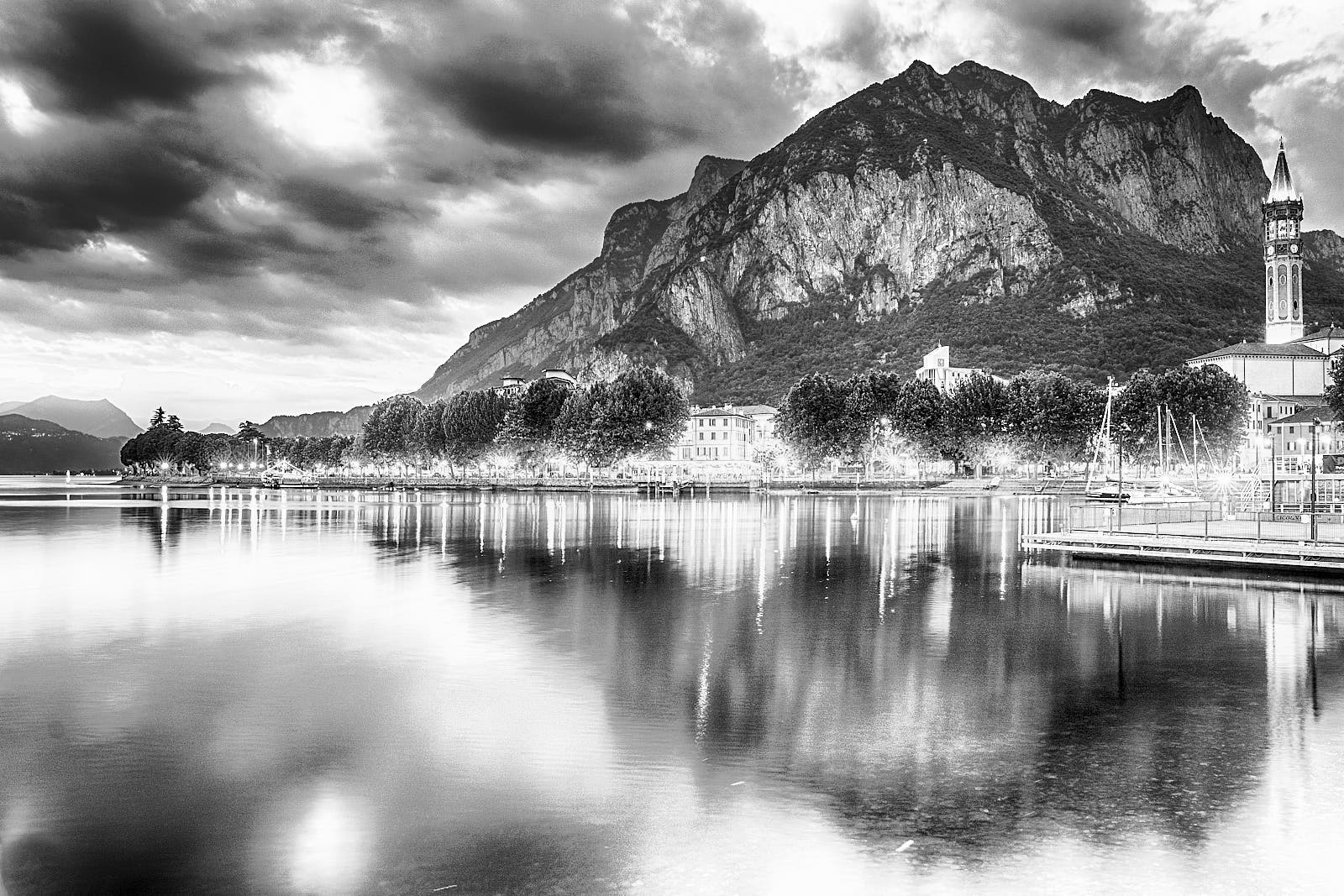 Lights and Shadows in Lecco