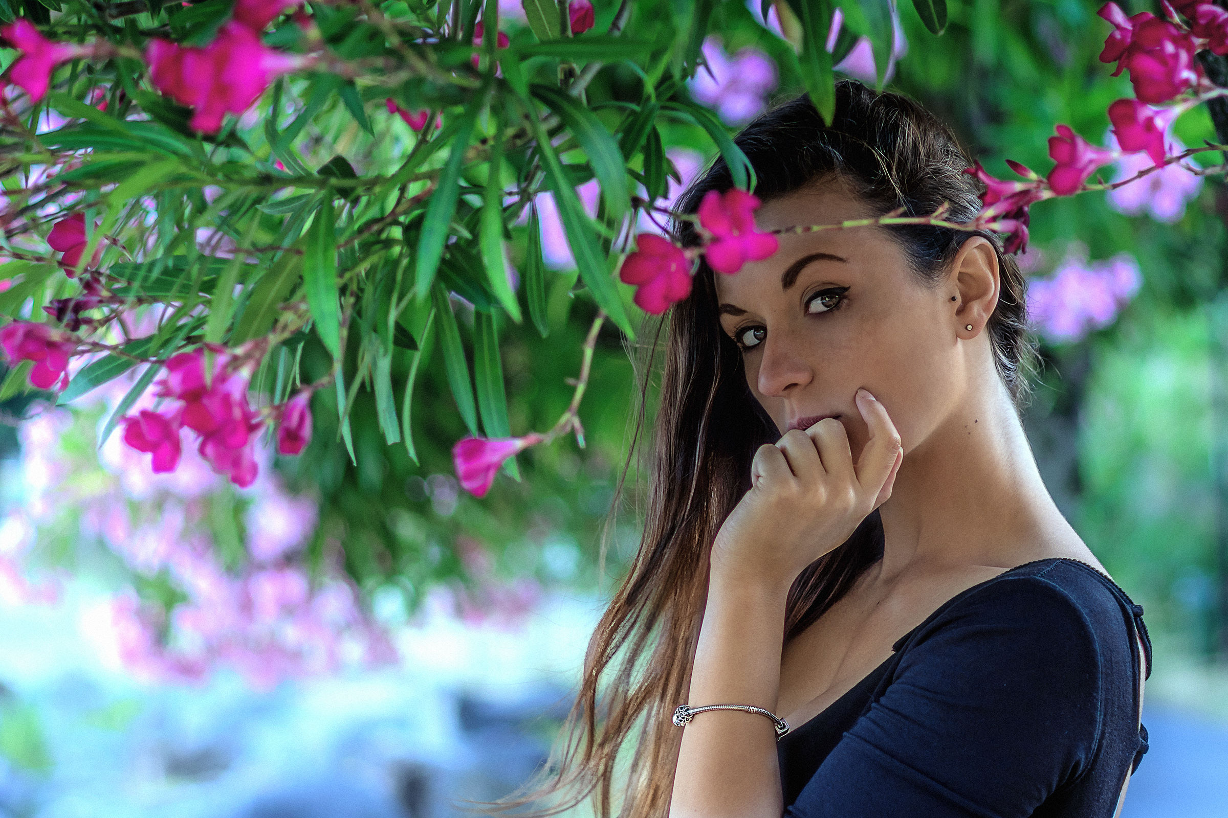 Martina Among the Flowers 2