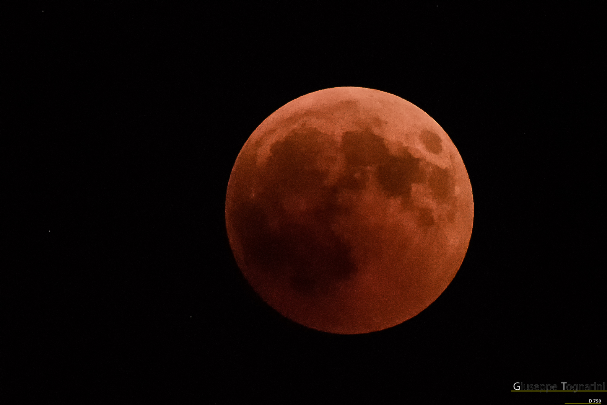 The Red Moon (Eclipse of Luna 2018)