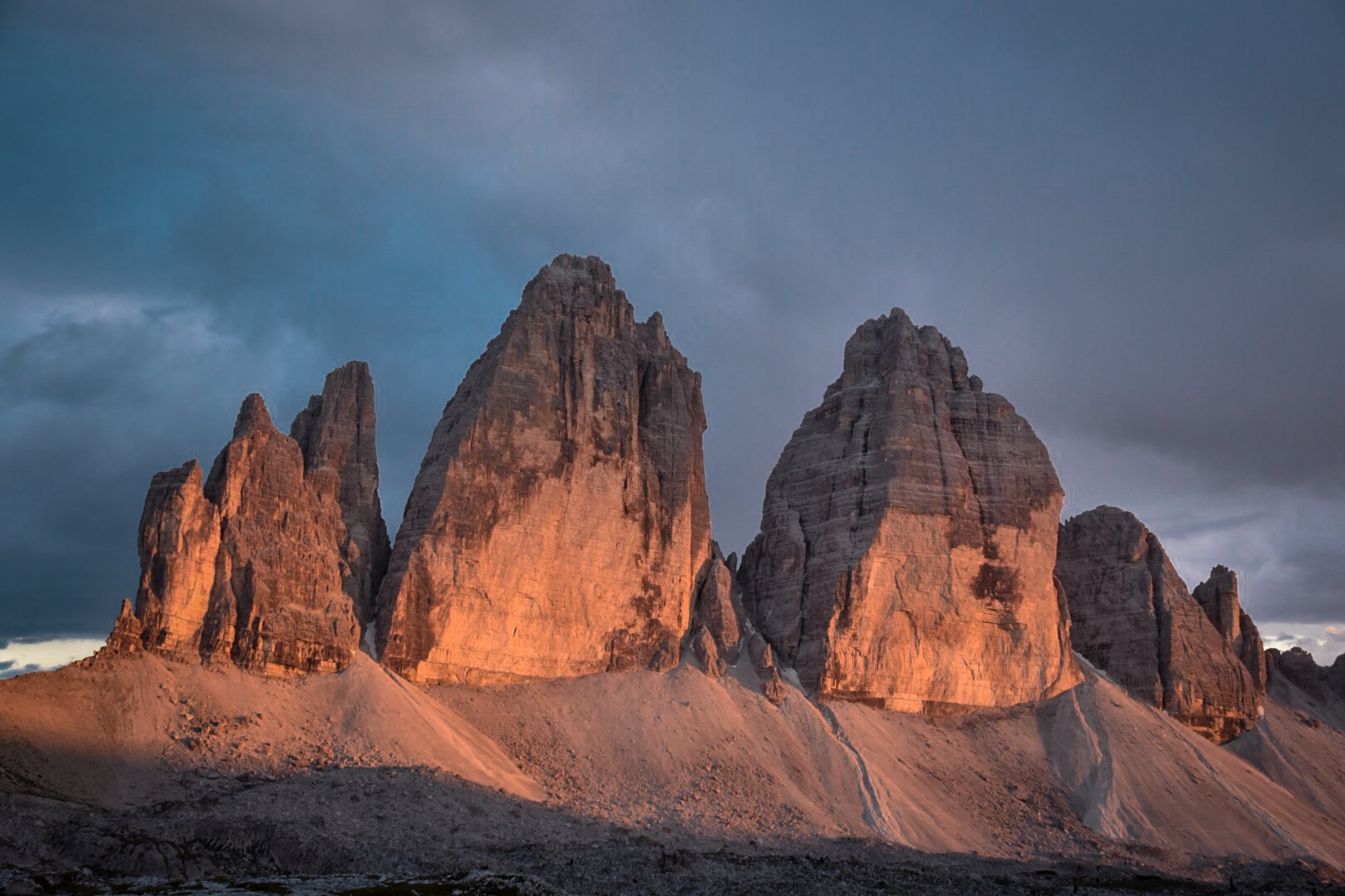 Three peaks of Lavaredo