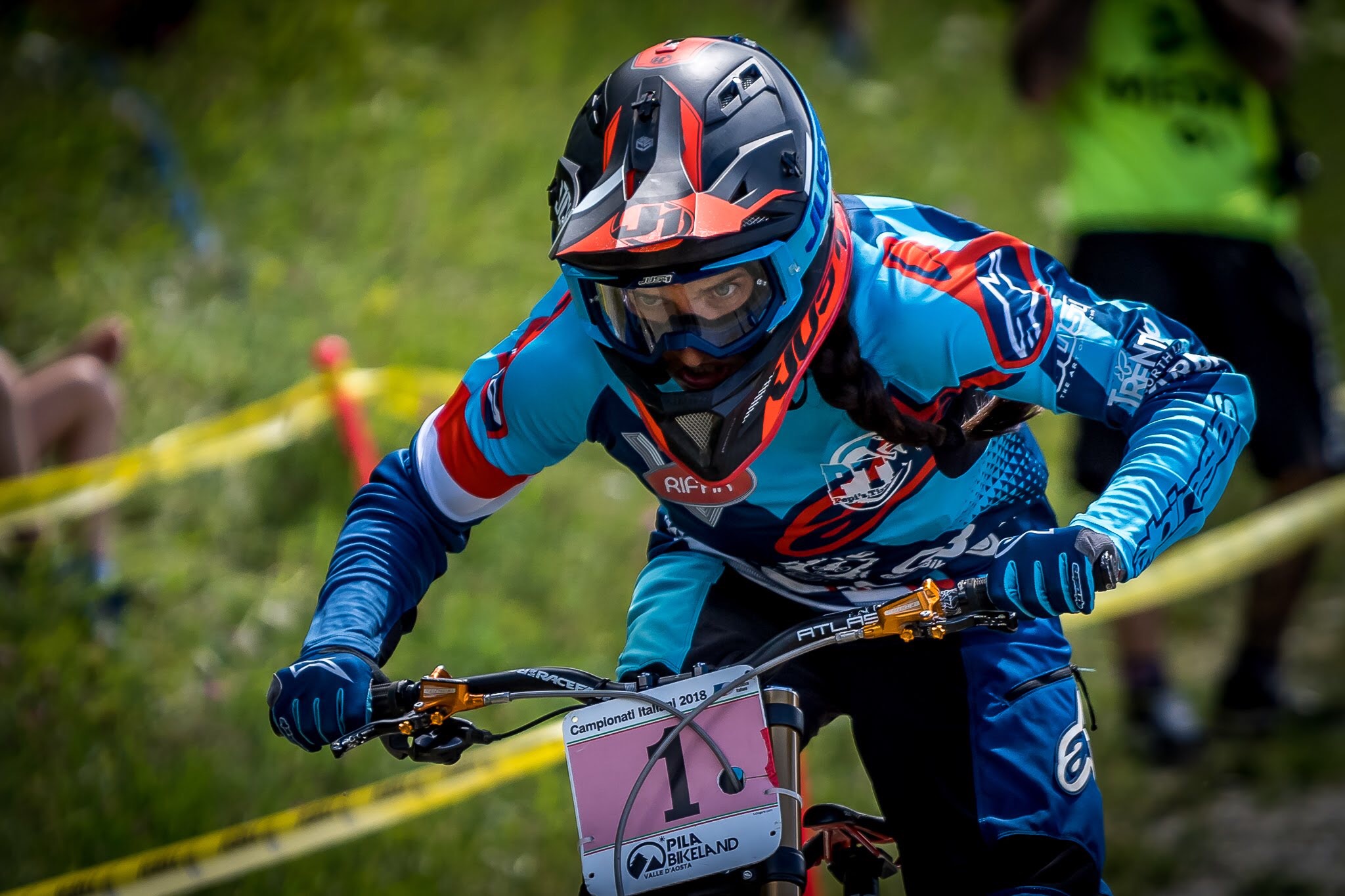 In view of the finish line