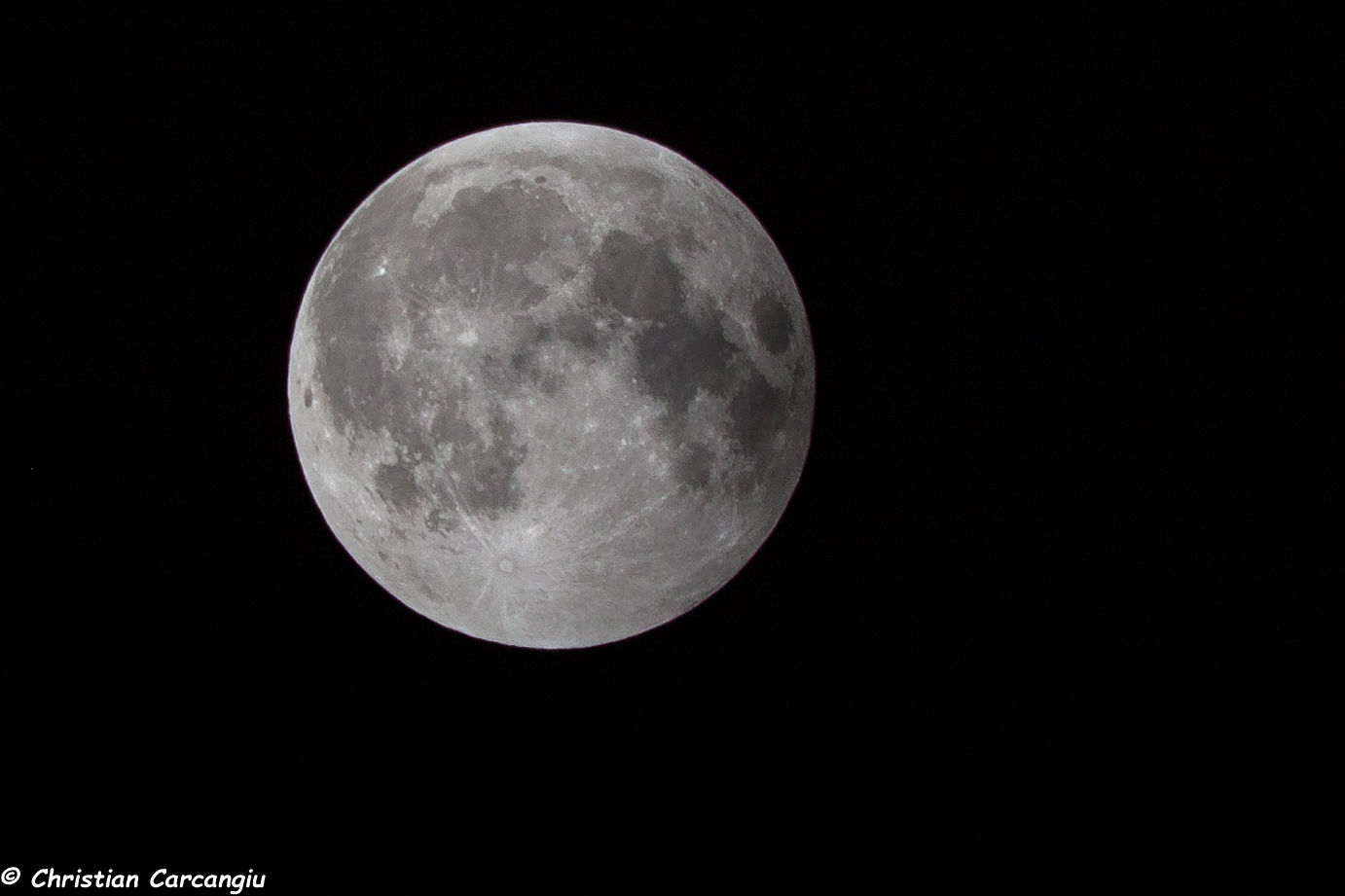 Full Moon after eclipse
