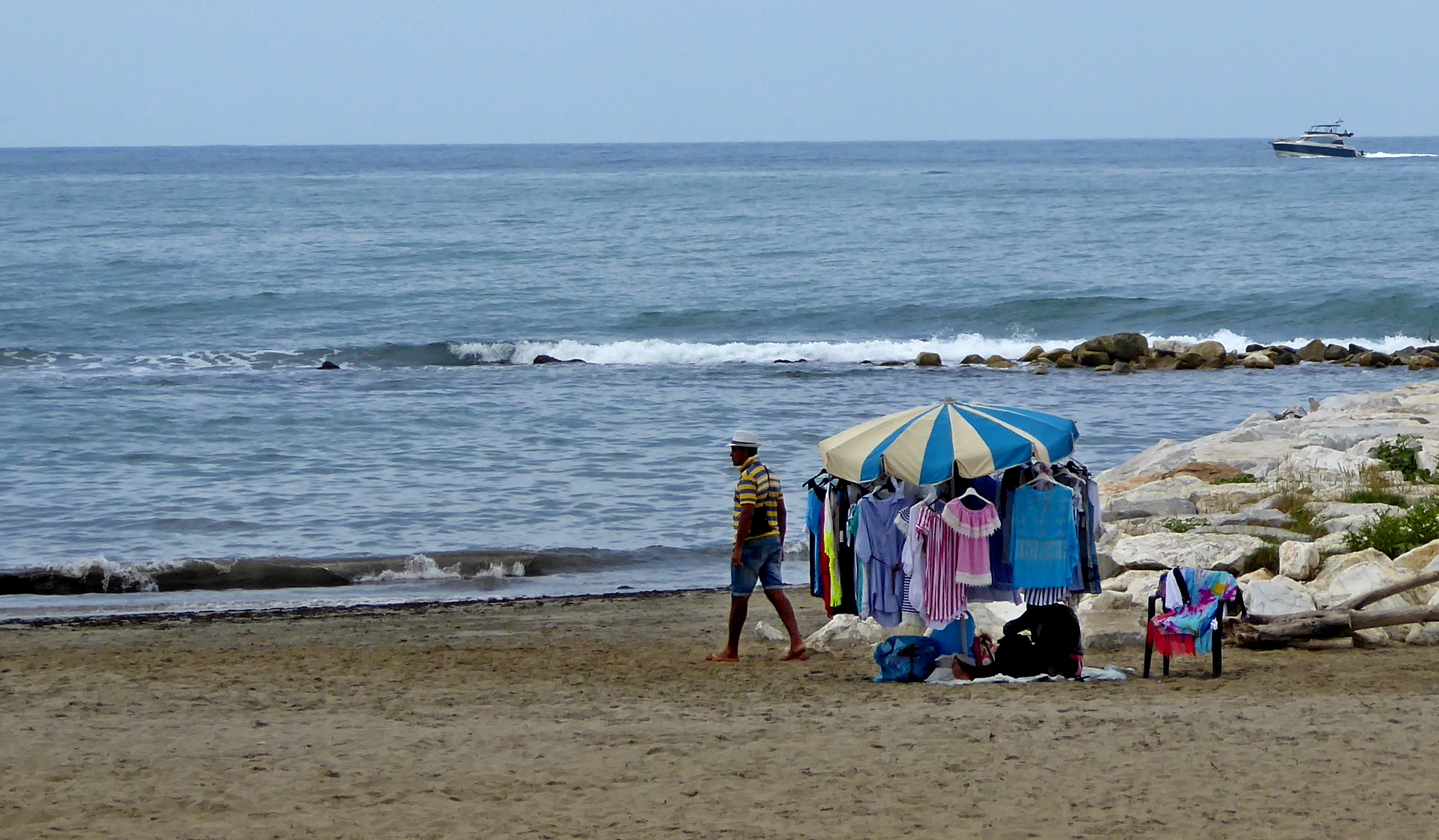 boutique à la plage