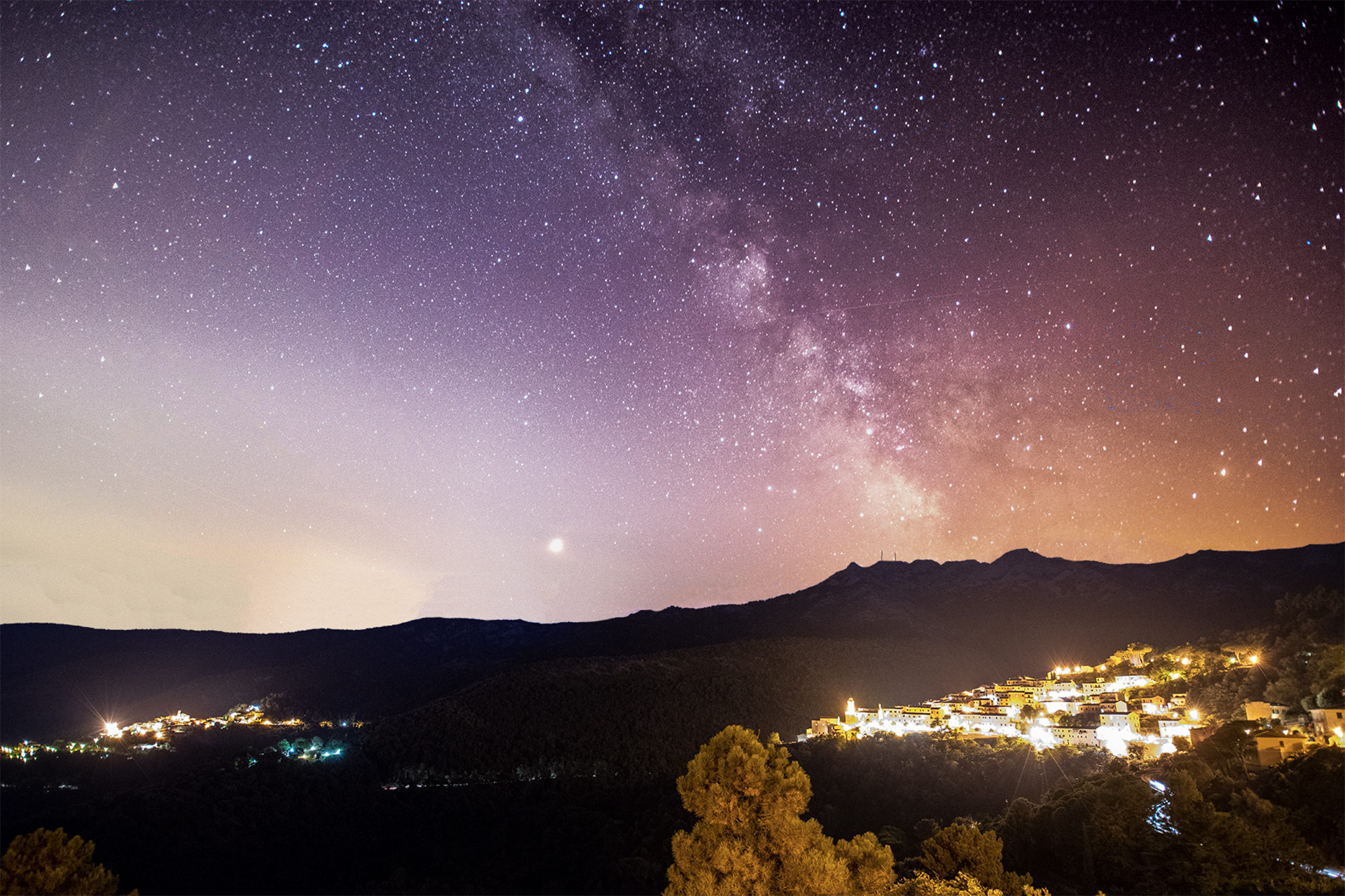 Via lattea Isola d'Elba
