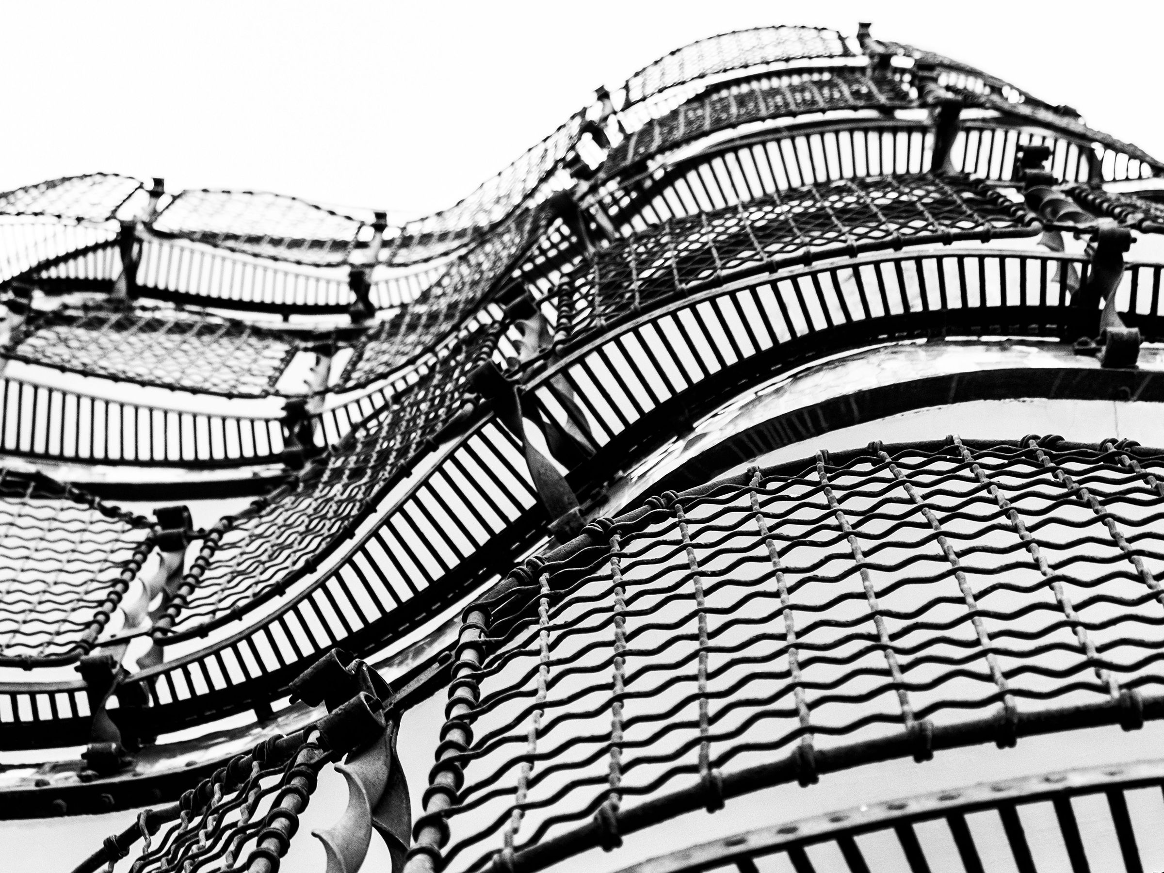 Railings according to Antoni Gaudí, Casa Batll&oacute...