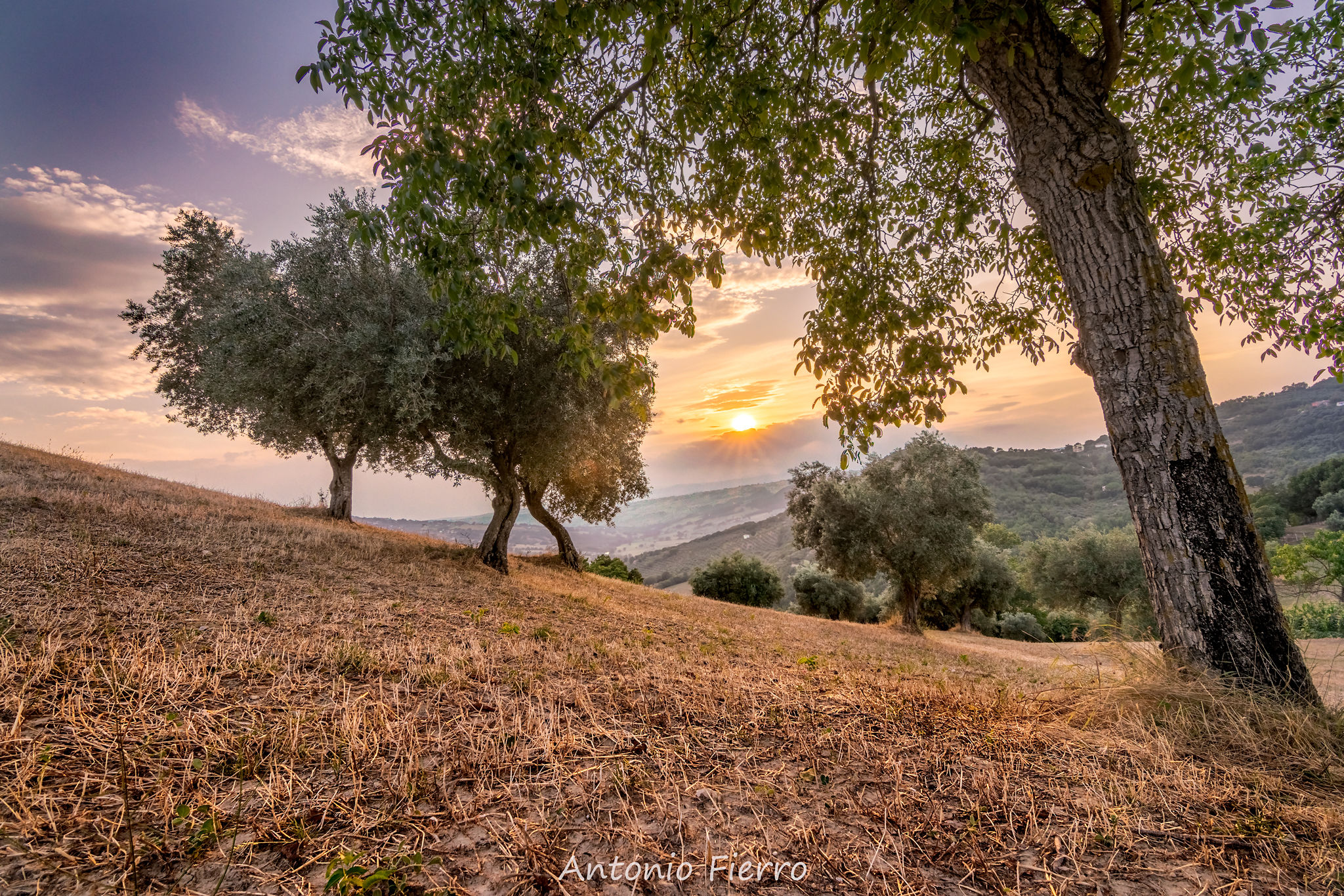 tramonto san giorgio la molara
