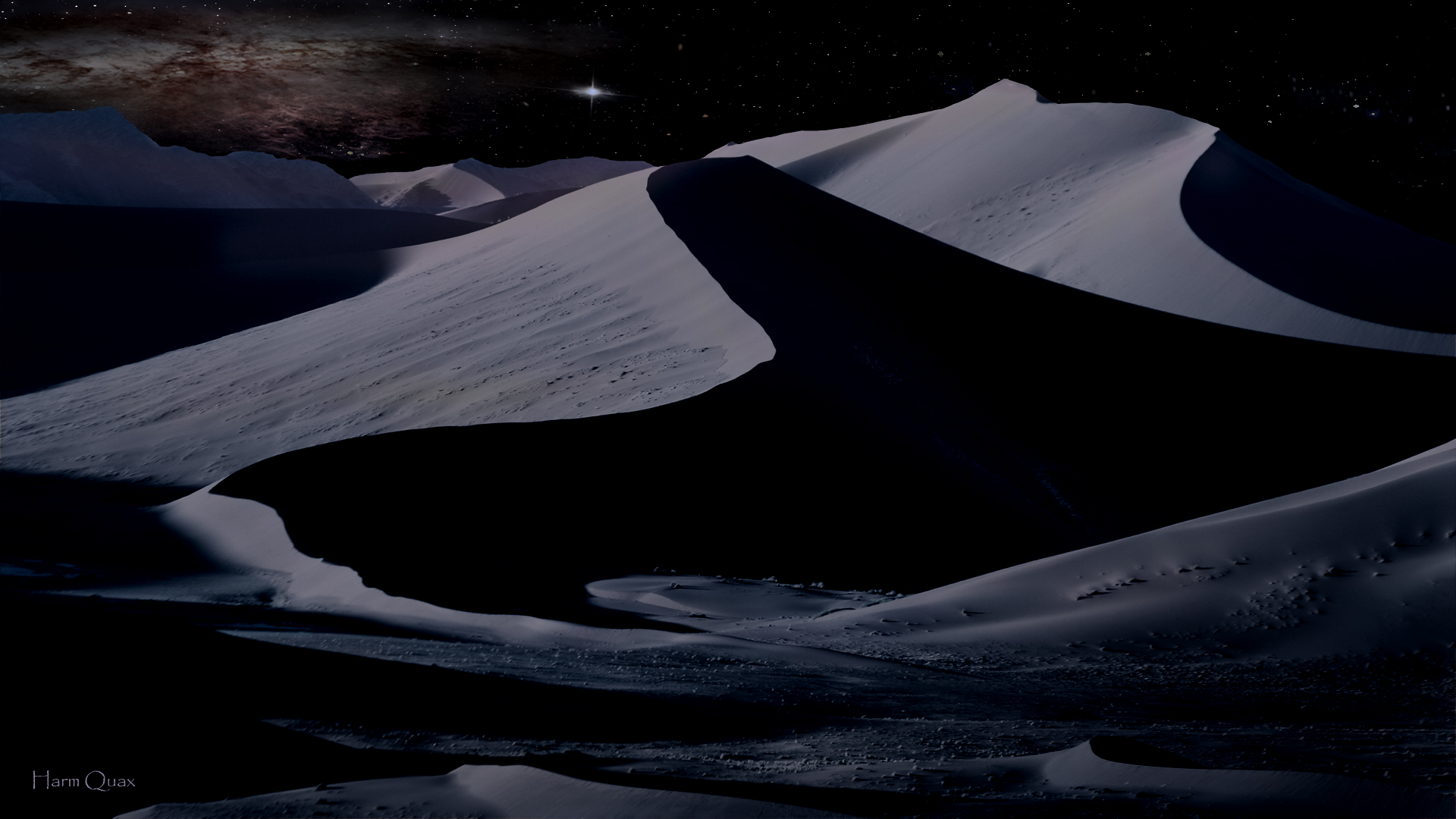 Namibian desert night