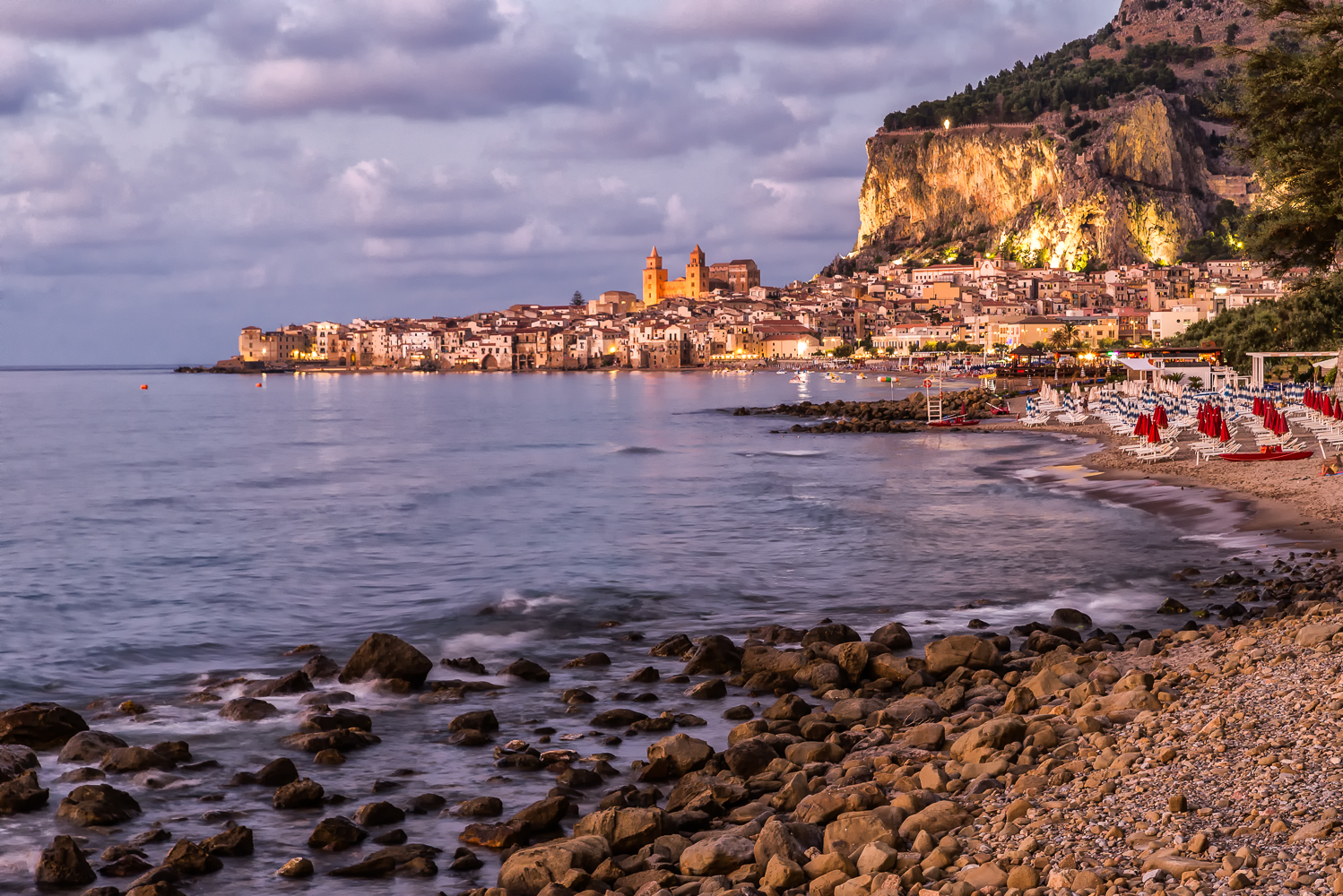 Cefalù all'ora Blu