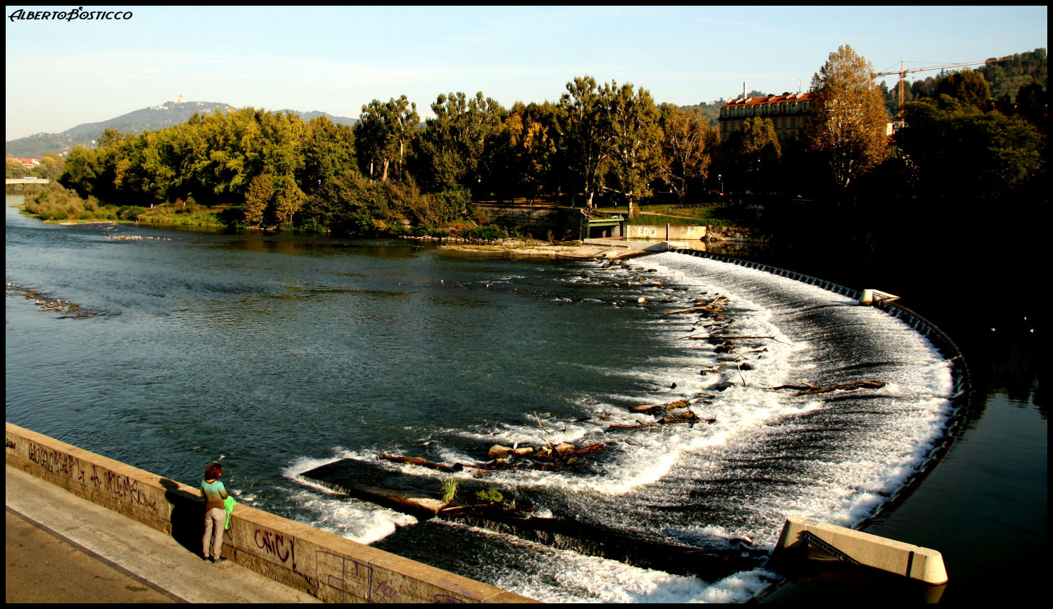 Il Po d'autunno