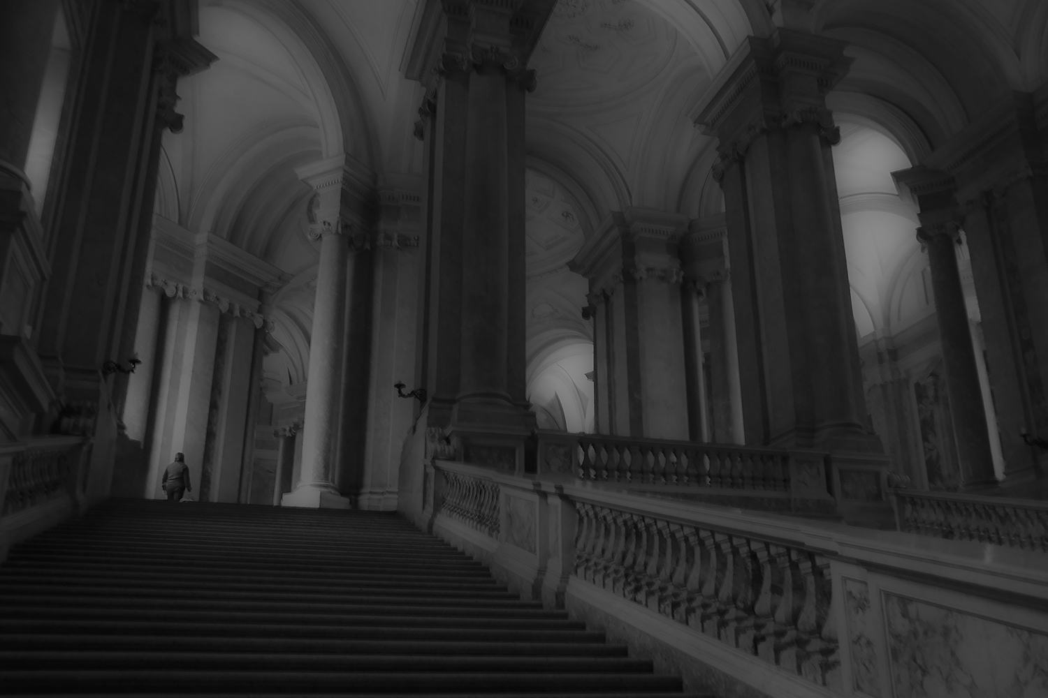 reggia di caserta   lo scalone