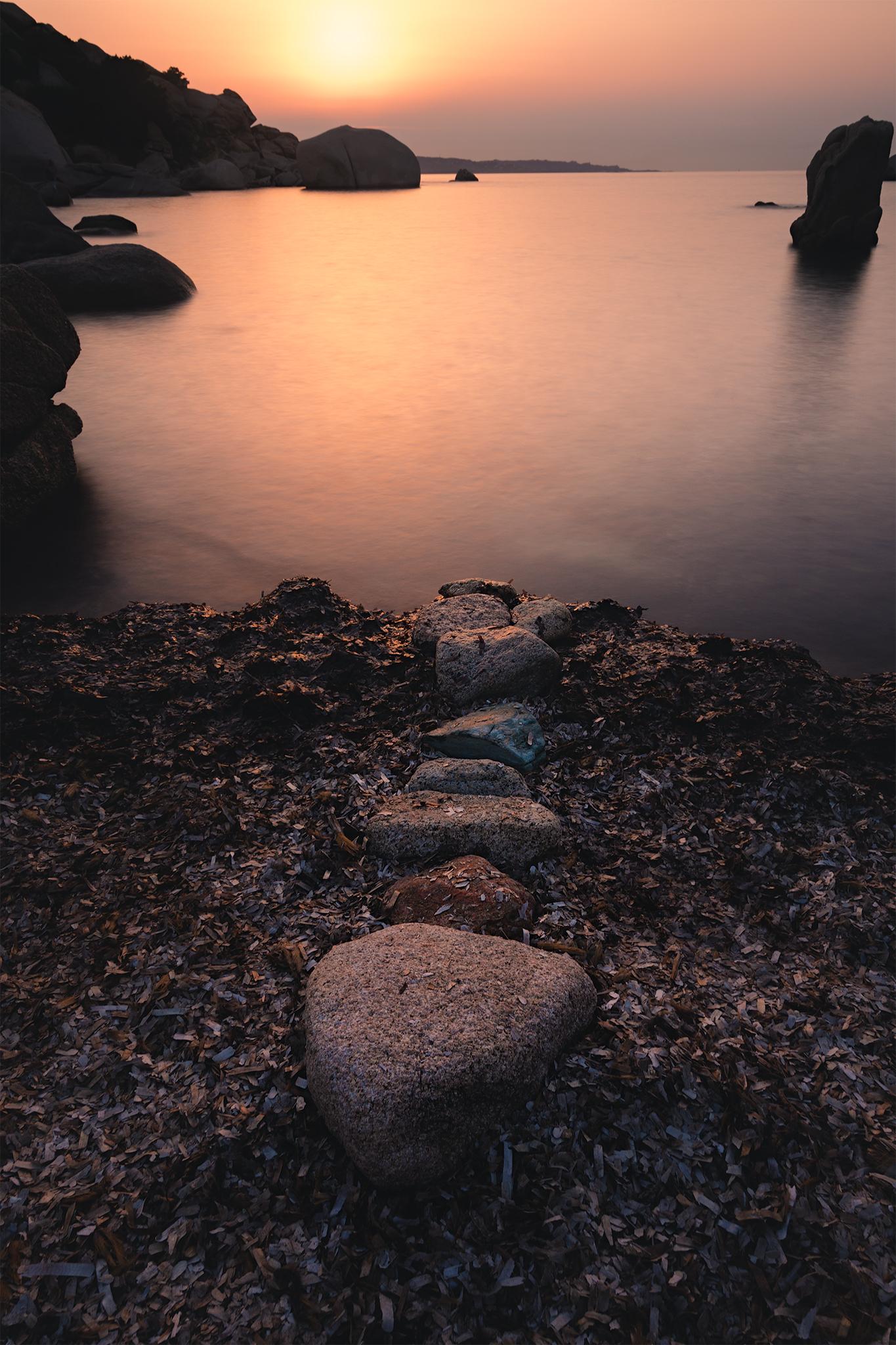 Sunset in Cala Scilla 2