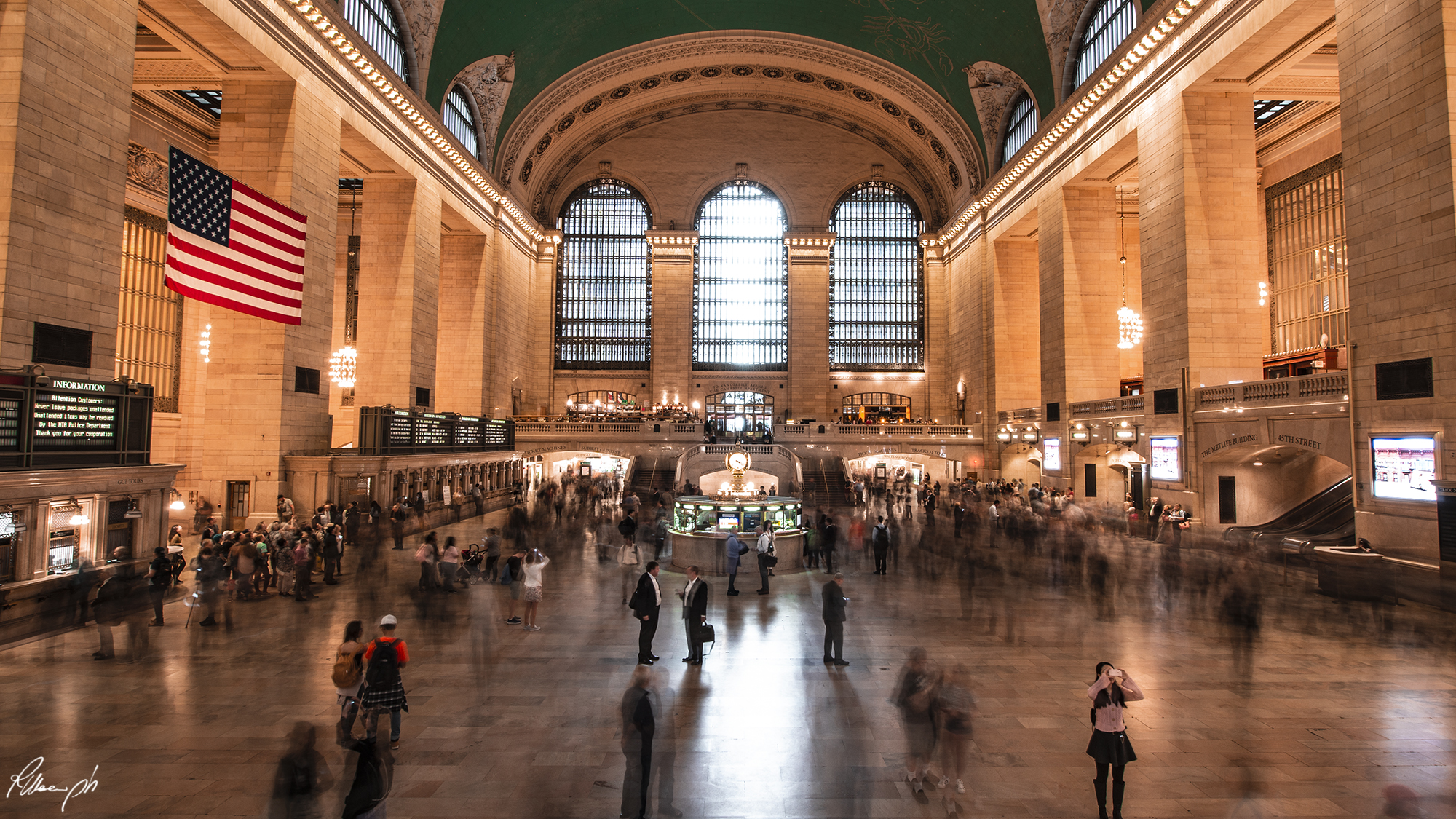 Ghosts in Grand Central Station...