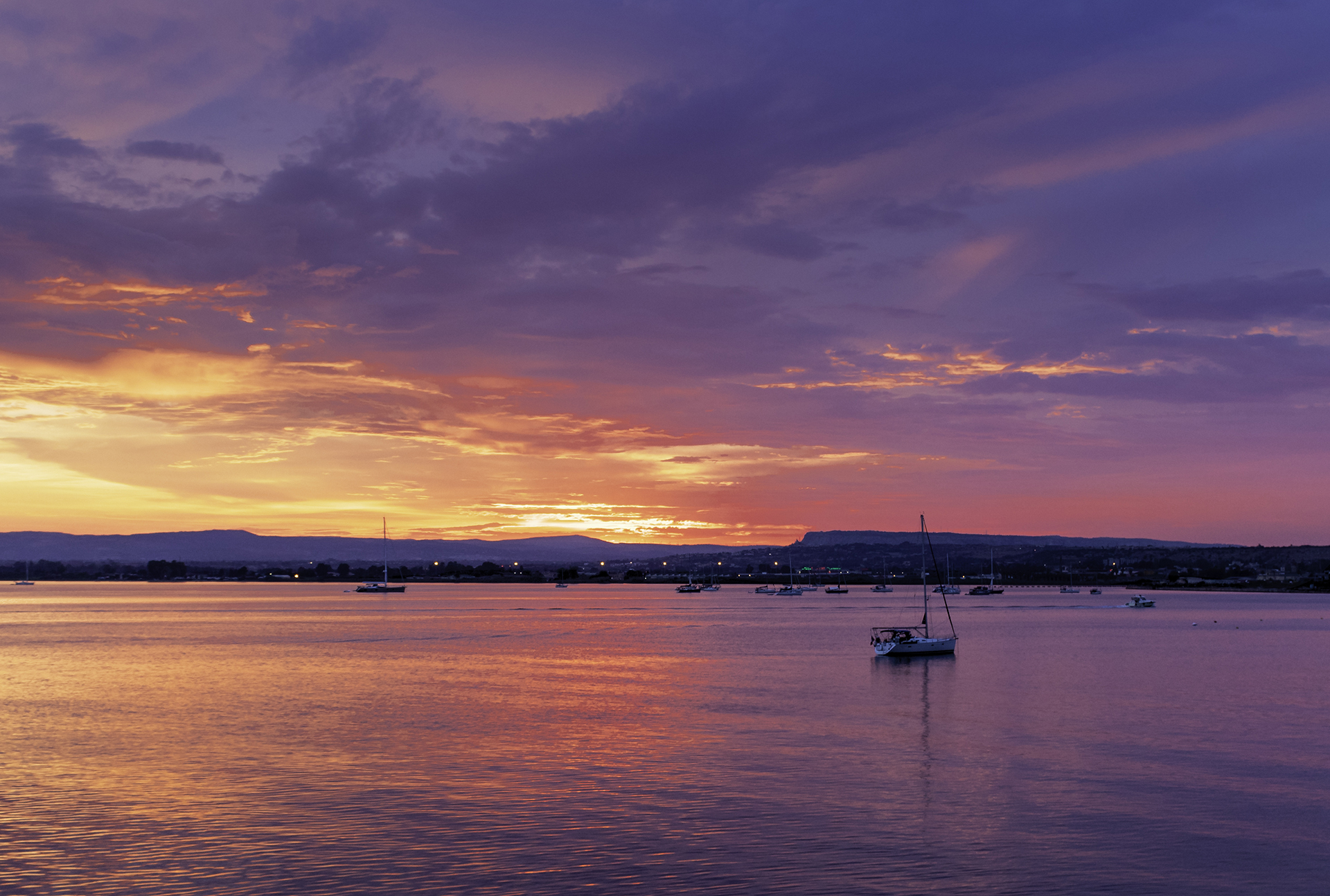 Tramonto da Ortigia (sr)