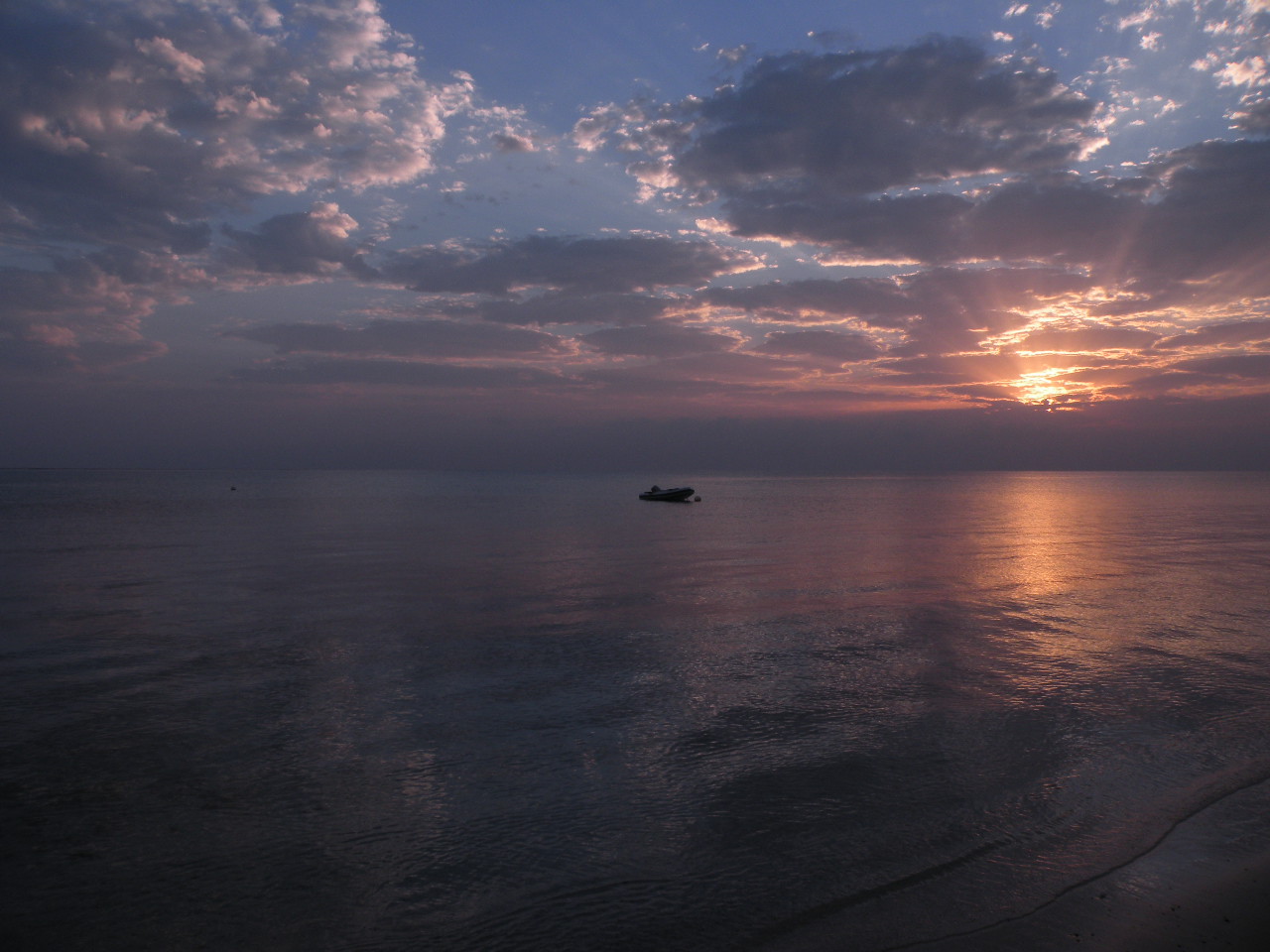 Sunrise at Marsa Alam