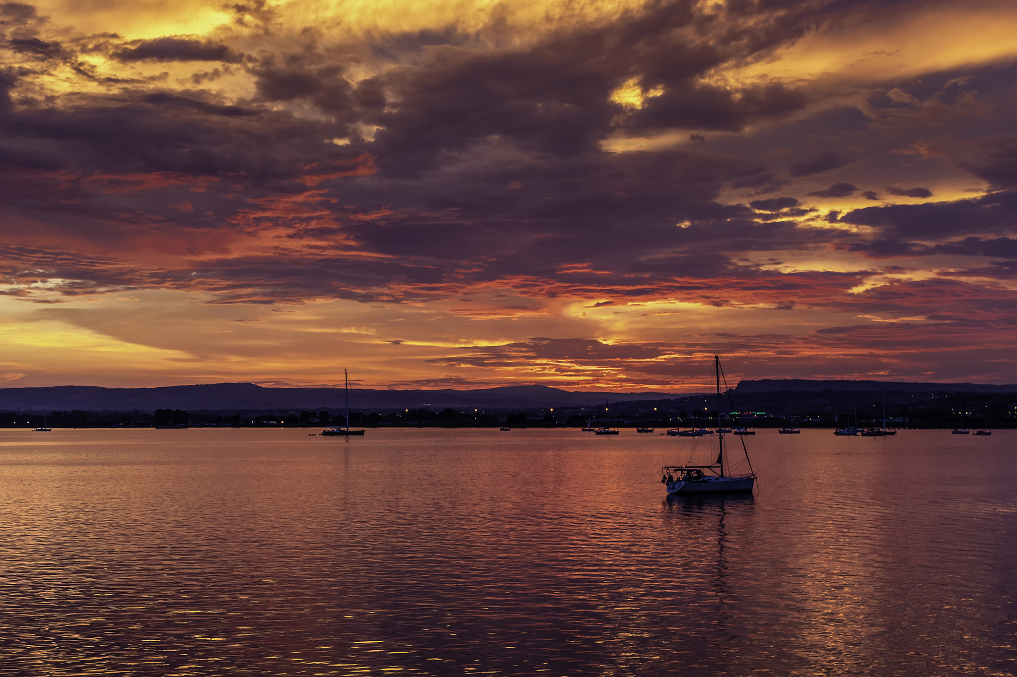 Sunset from Ortigia (SR) 2