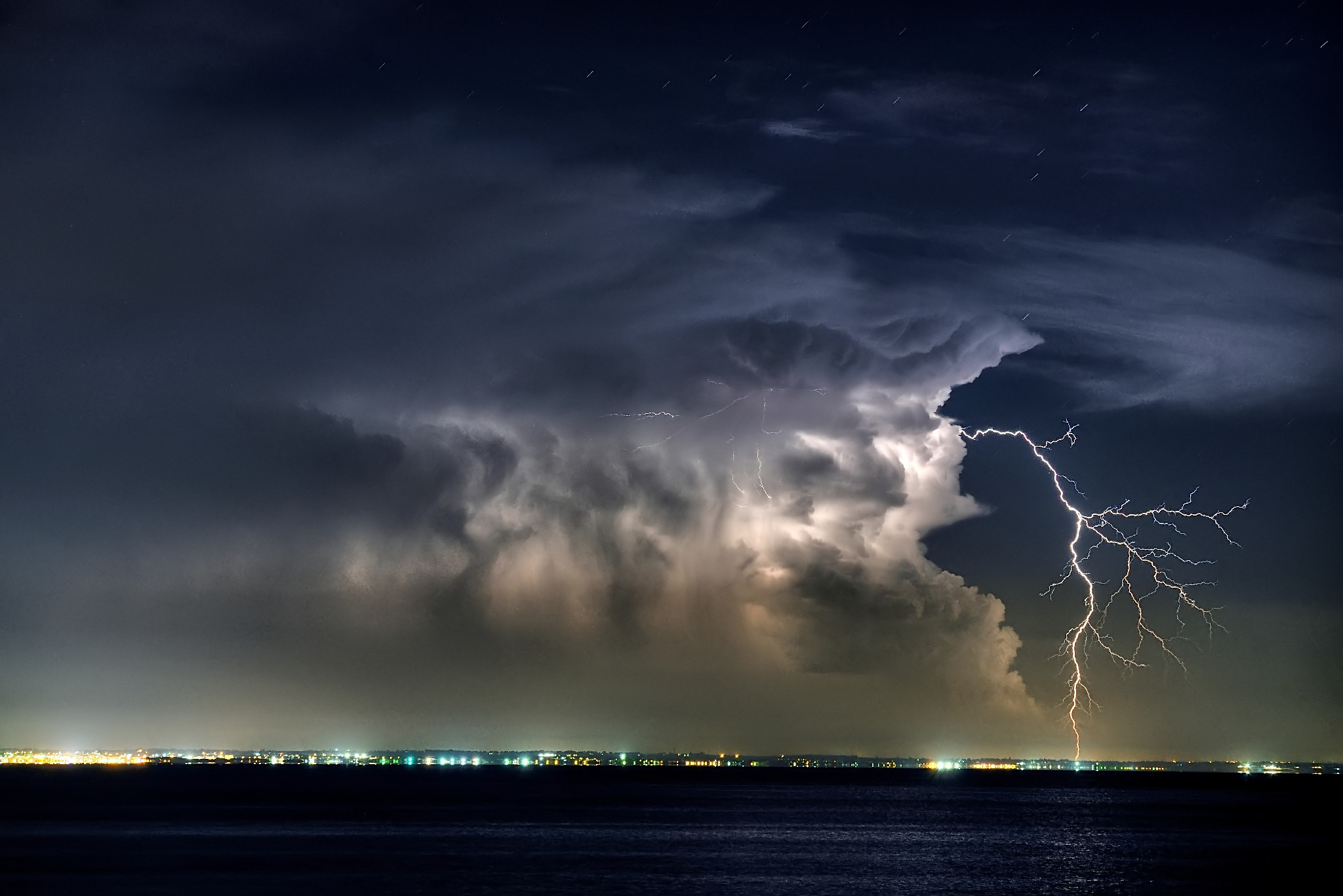 Storm Front on Salento