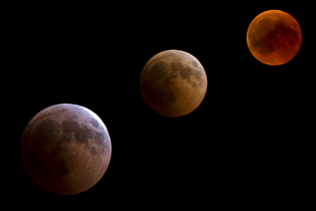 Eclissi totale di luna 2018