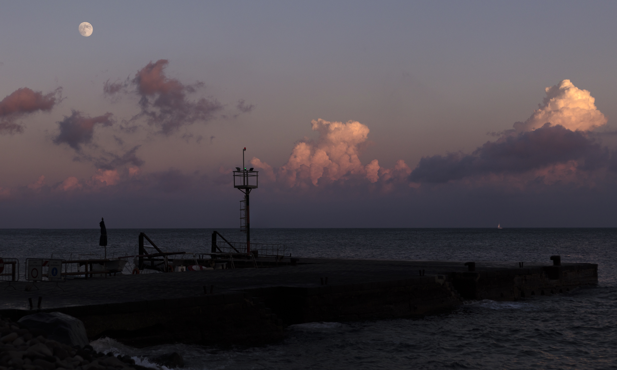 The Moon and the Sea