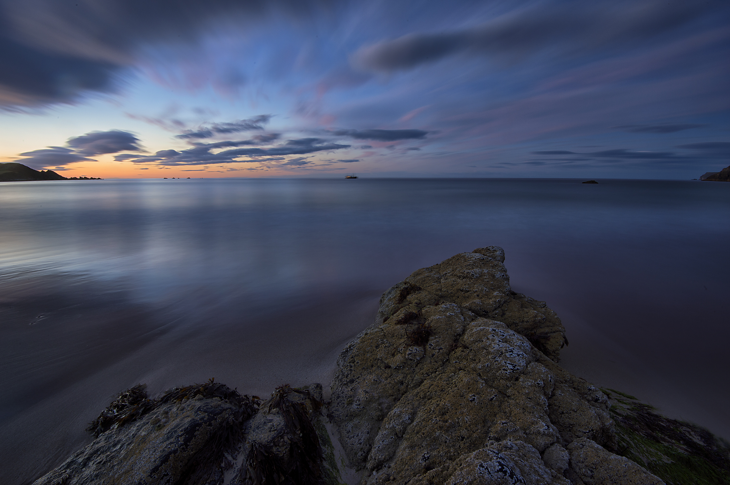 Sunset at Sango Beach