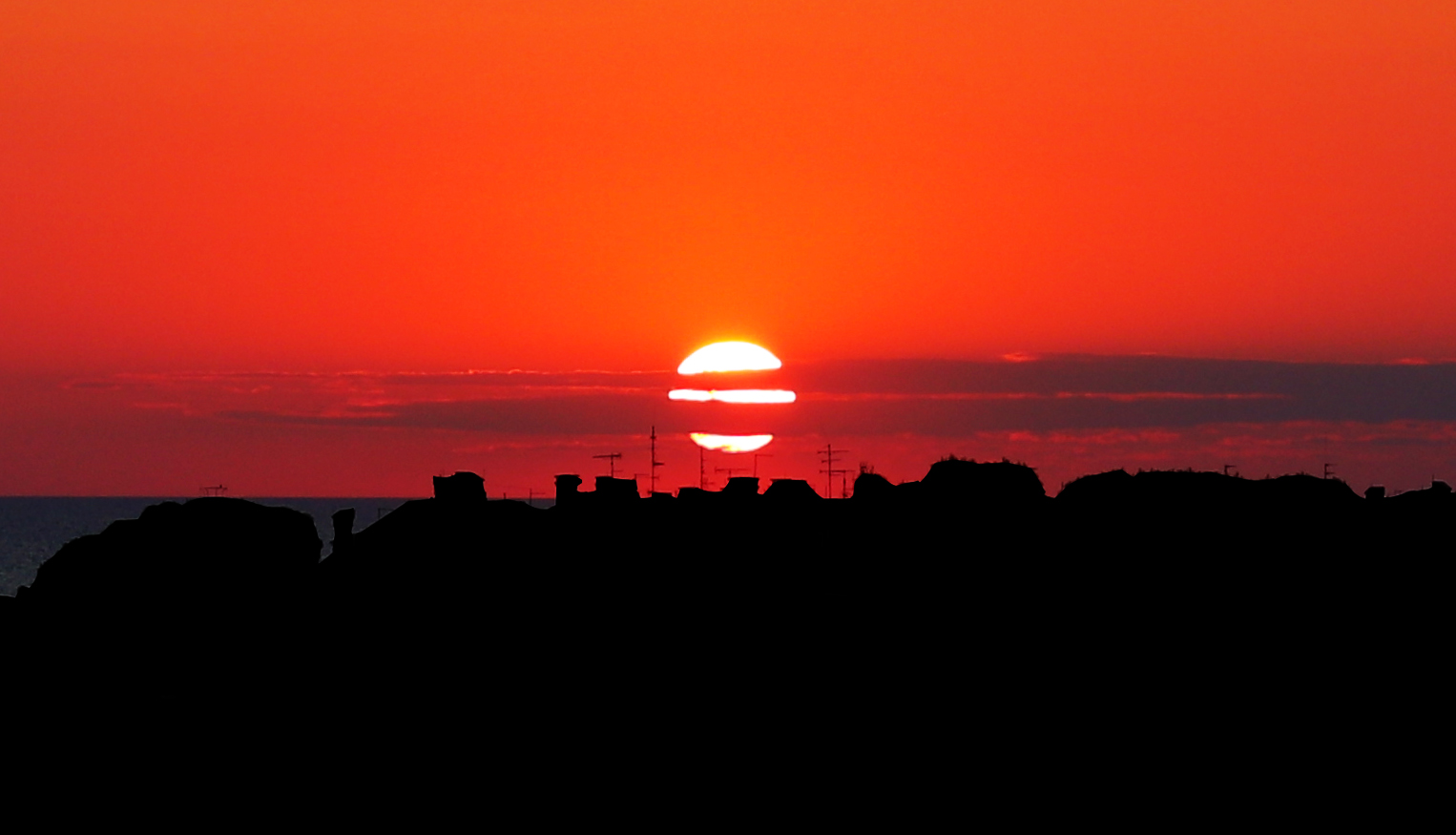 Skyline at sunset (Rovinj-Croatia)