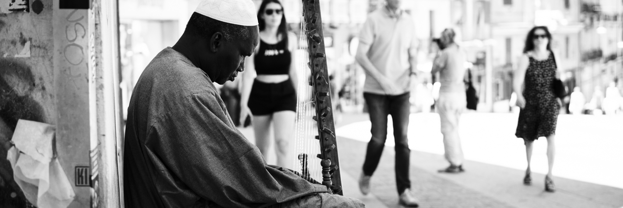 Musicplayer in Sardinien