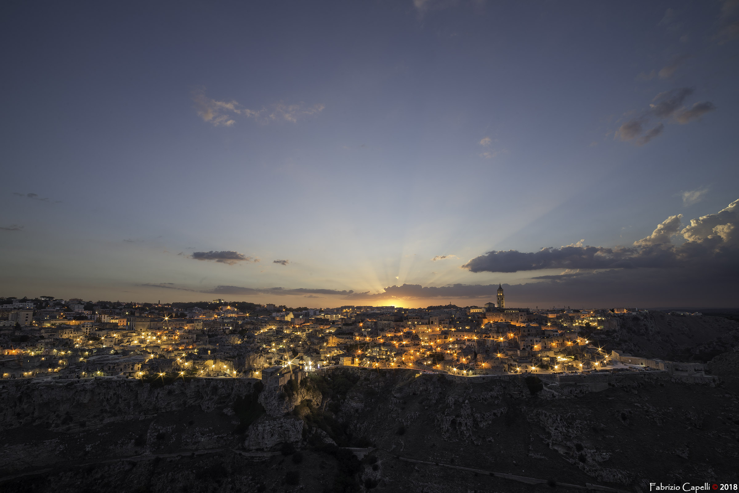 Ultimi raggi sui Sassi