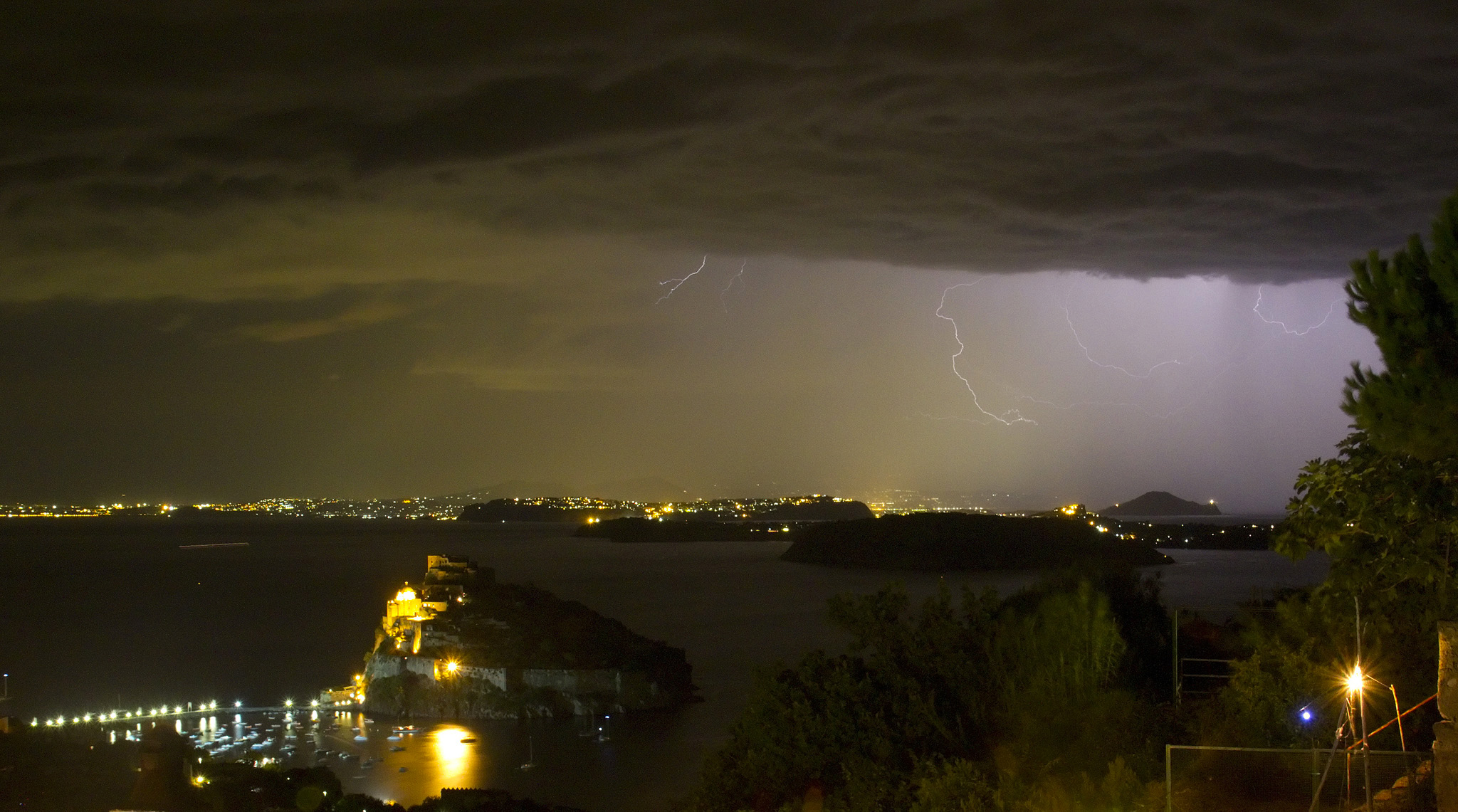 Temporale ad Ischia