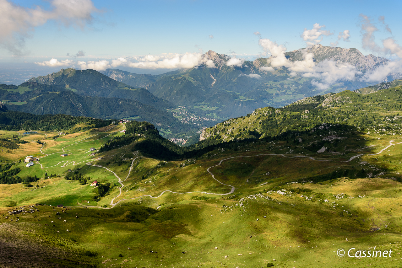 uno sguardo verso la dorsale orobica lecchese