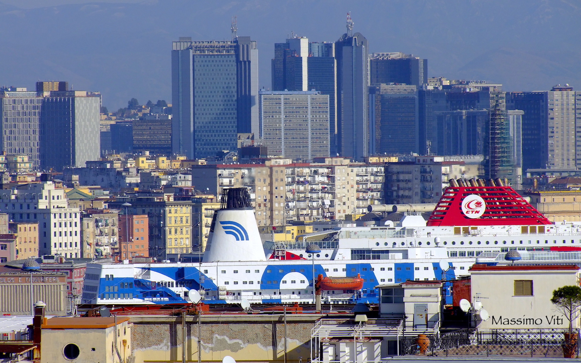 "Skyscrapers and ocean liners"