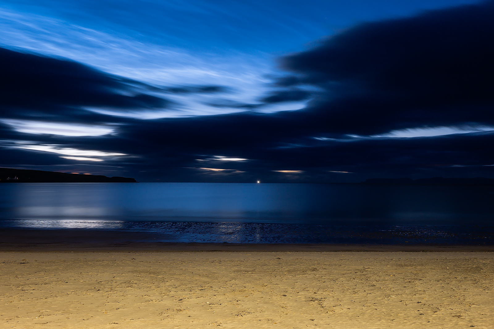 Il cielo di Thurso ore 23:05