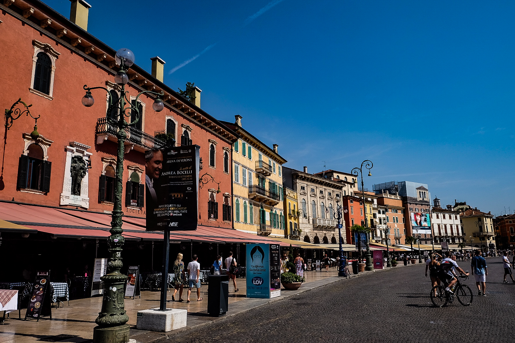 Walking through Verona