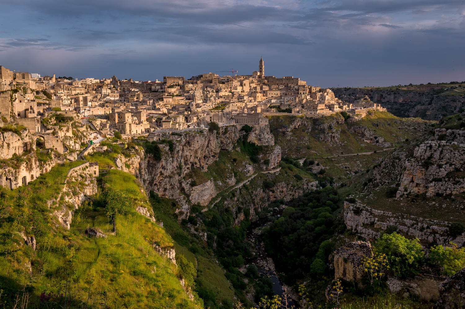 Le Murge Materane and Matera, first lights