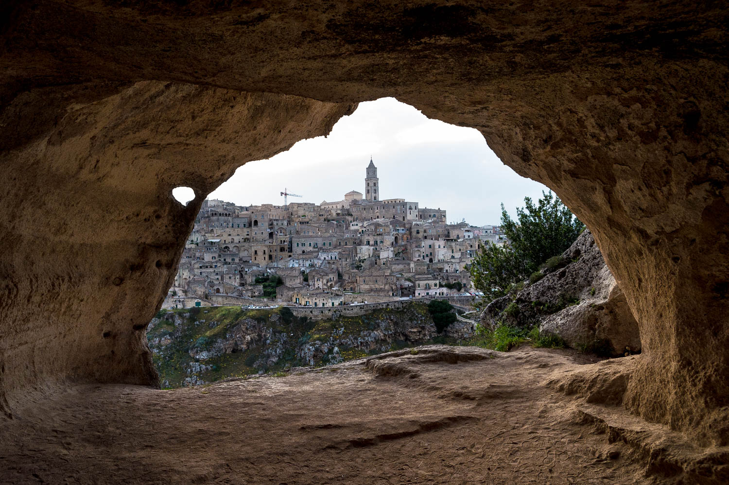 Matera dalle grotte delle Murge