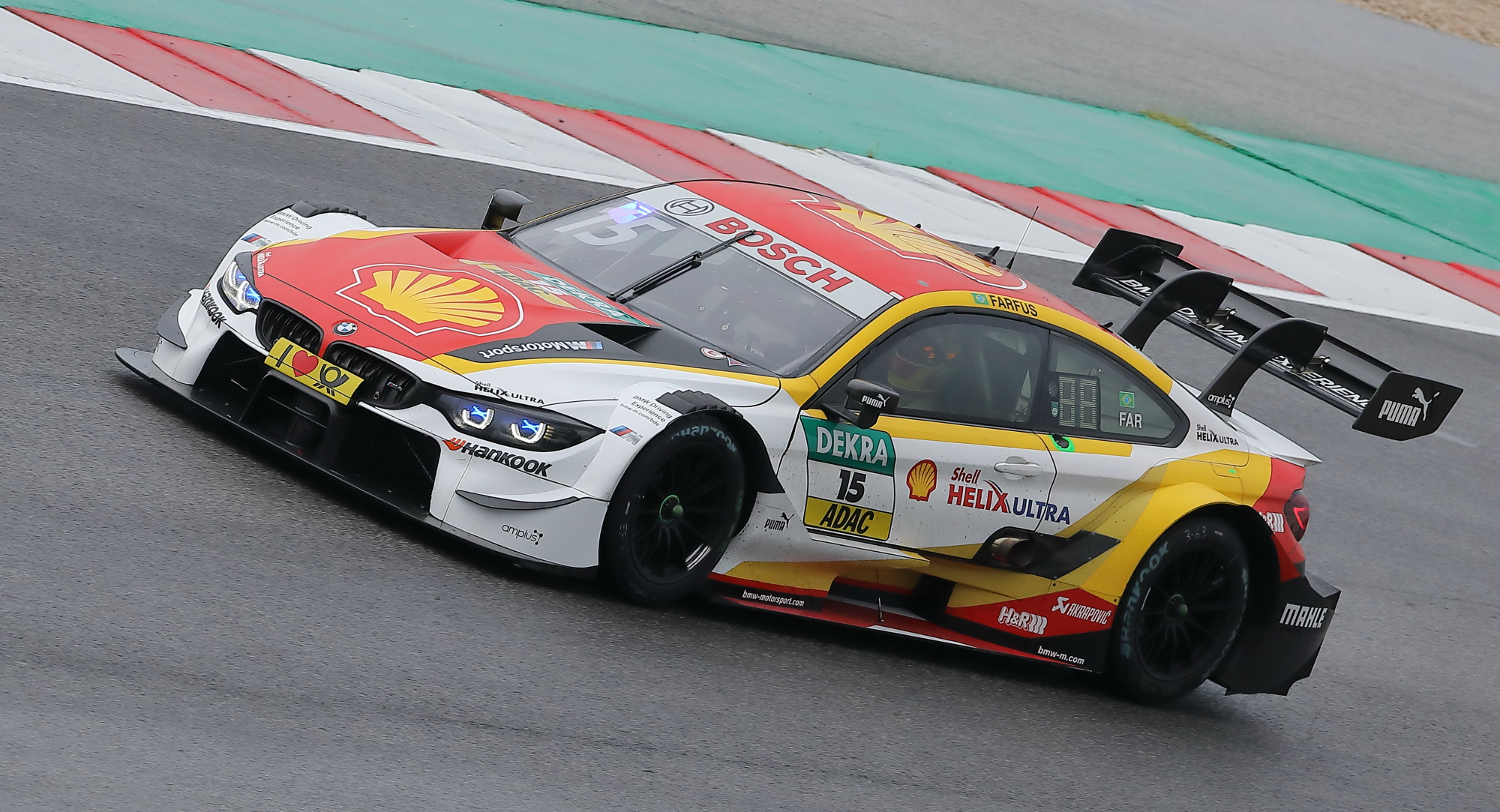 D T M at Misano. Augusto Farfus. Bmw.