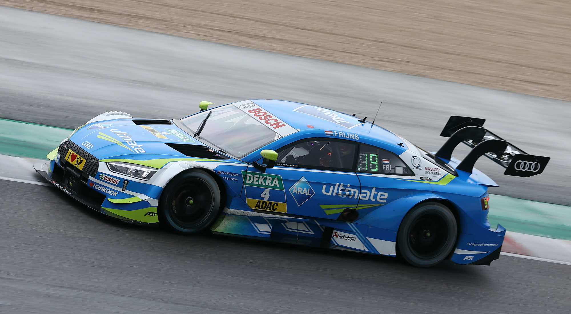 D T M at Misano. Audi