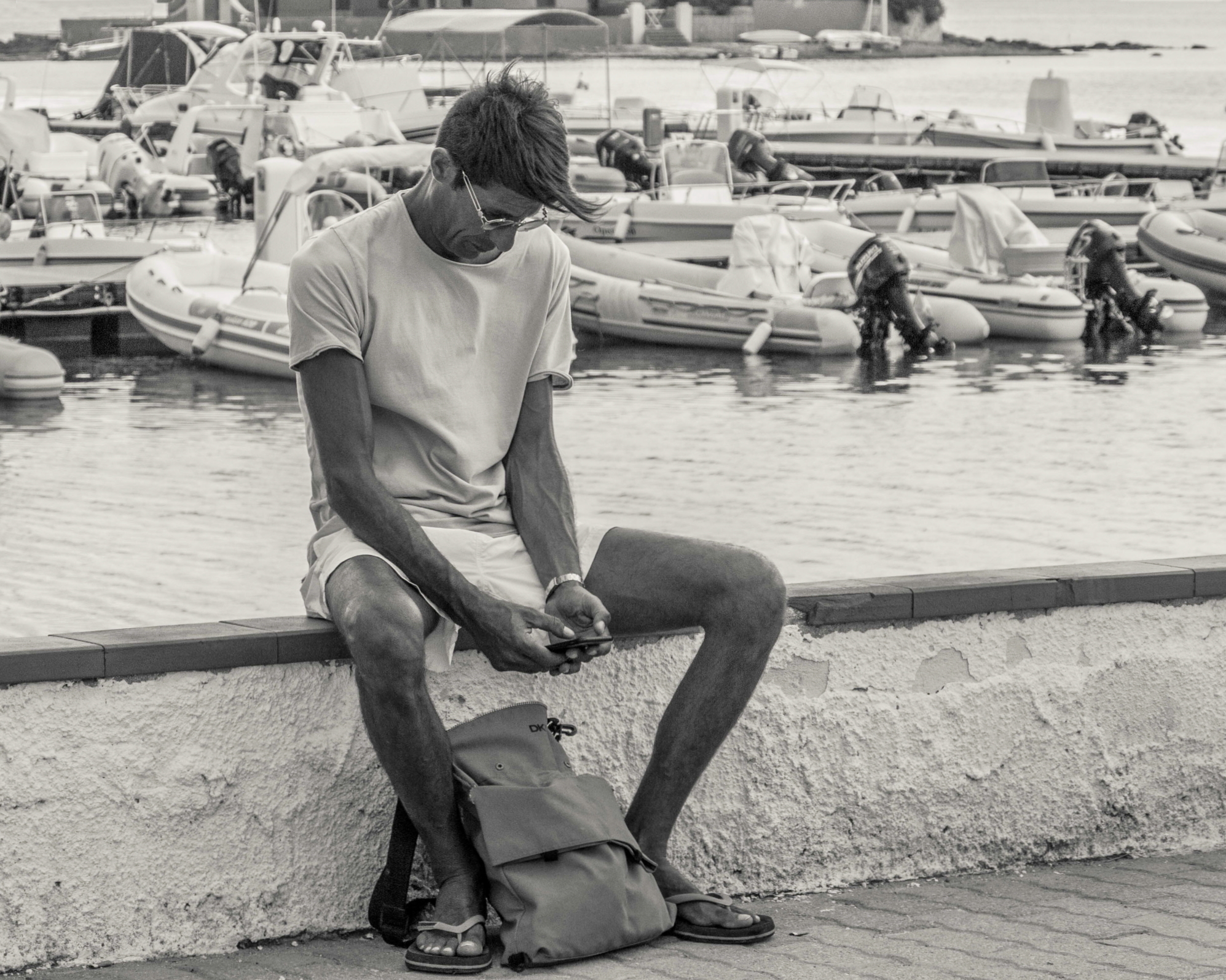 Il ciuffo al vento.....